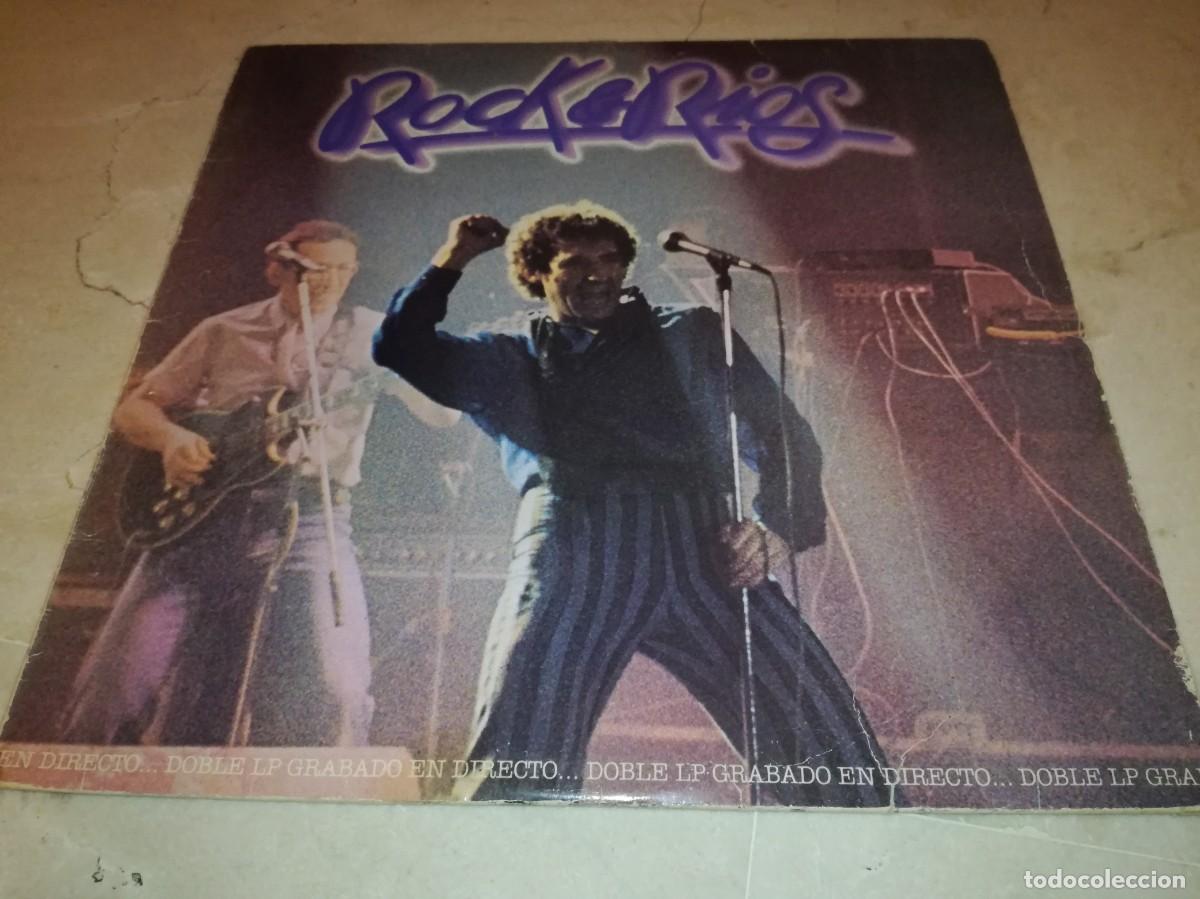 Discos de vinilo: MIGUEL RIOS-ROCK & RIOS-DOBLE LP-CONTIENE LOS ENCARTES-ORIGINAL 1982