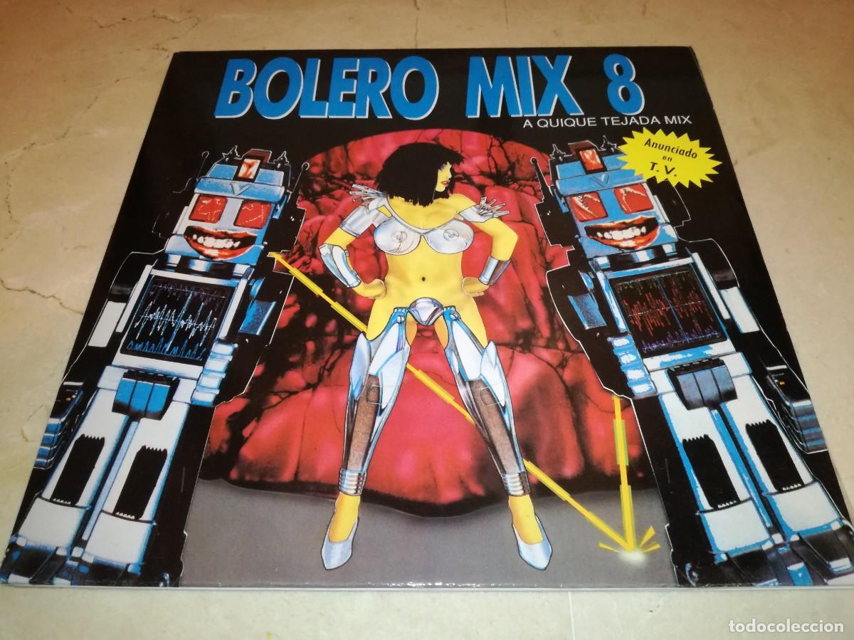 Discos de vinilo: BOLERO MIX 8-A QUIQUE TEJADA MIX-DOBLE LP-ORIGINAL 1991-EN MUY BUEN ESTADO