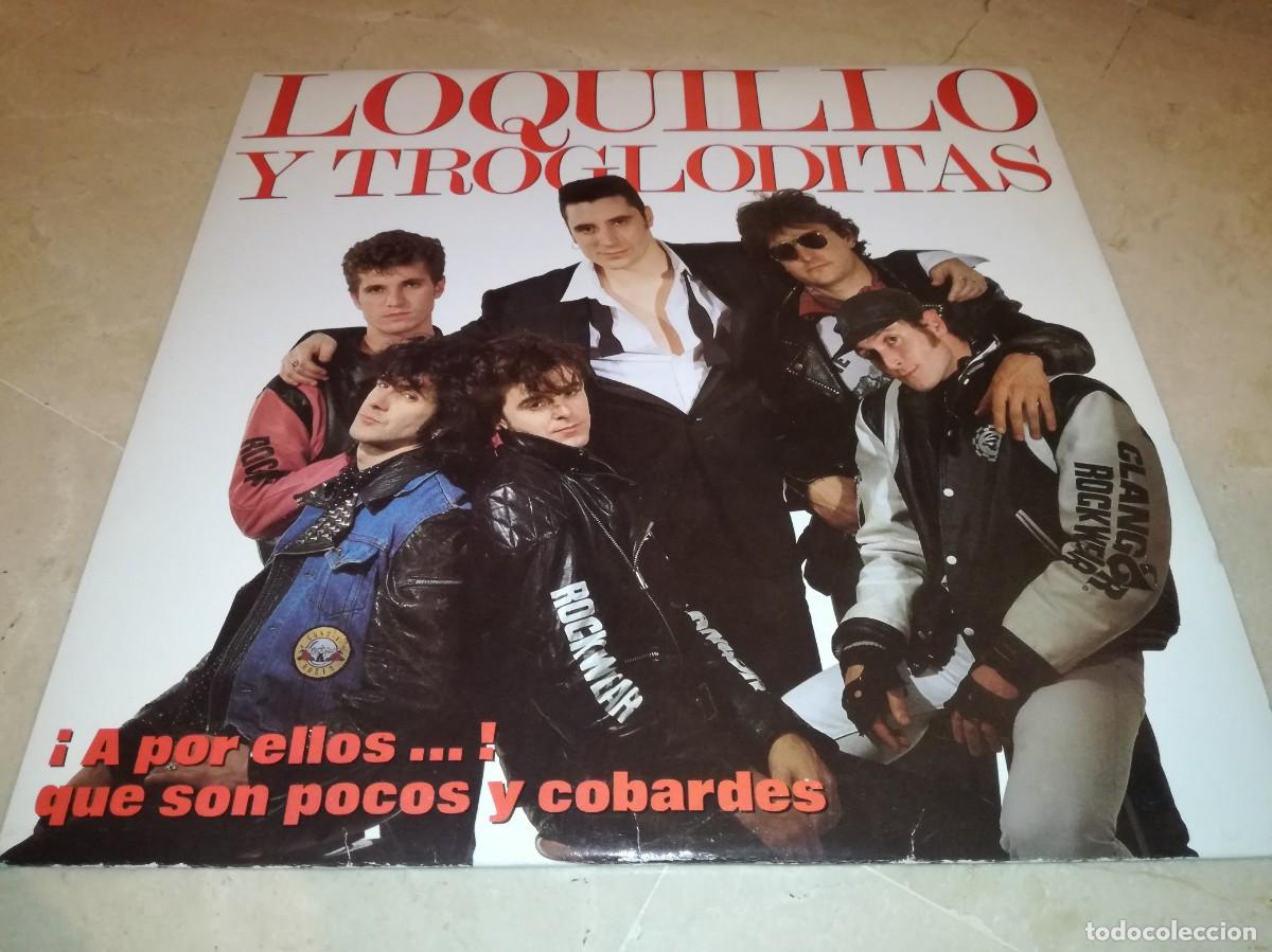 Discos de vinilo: LOQUILLO Y LOS TROGLODITAS-A POR ELLOS... QUE SON POCOS Y COBARDES-DOBLE LP CON LIBRETO