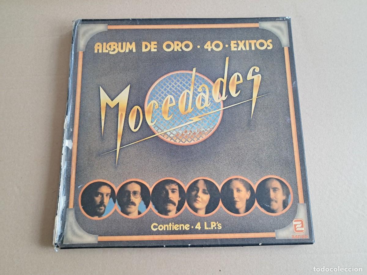 Discos de vinilo: MOCEDADES - ALBUM DE ORO 40 EXITOS BOX 4 LP&acute;S 1982