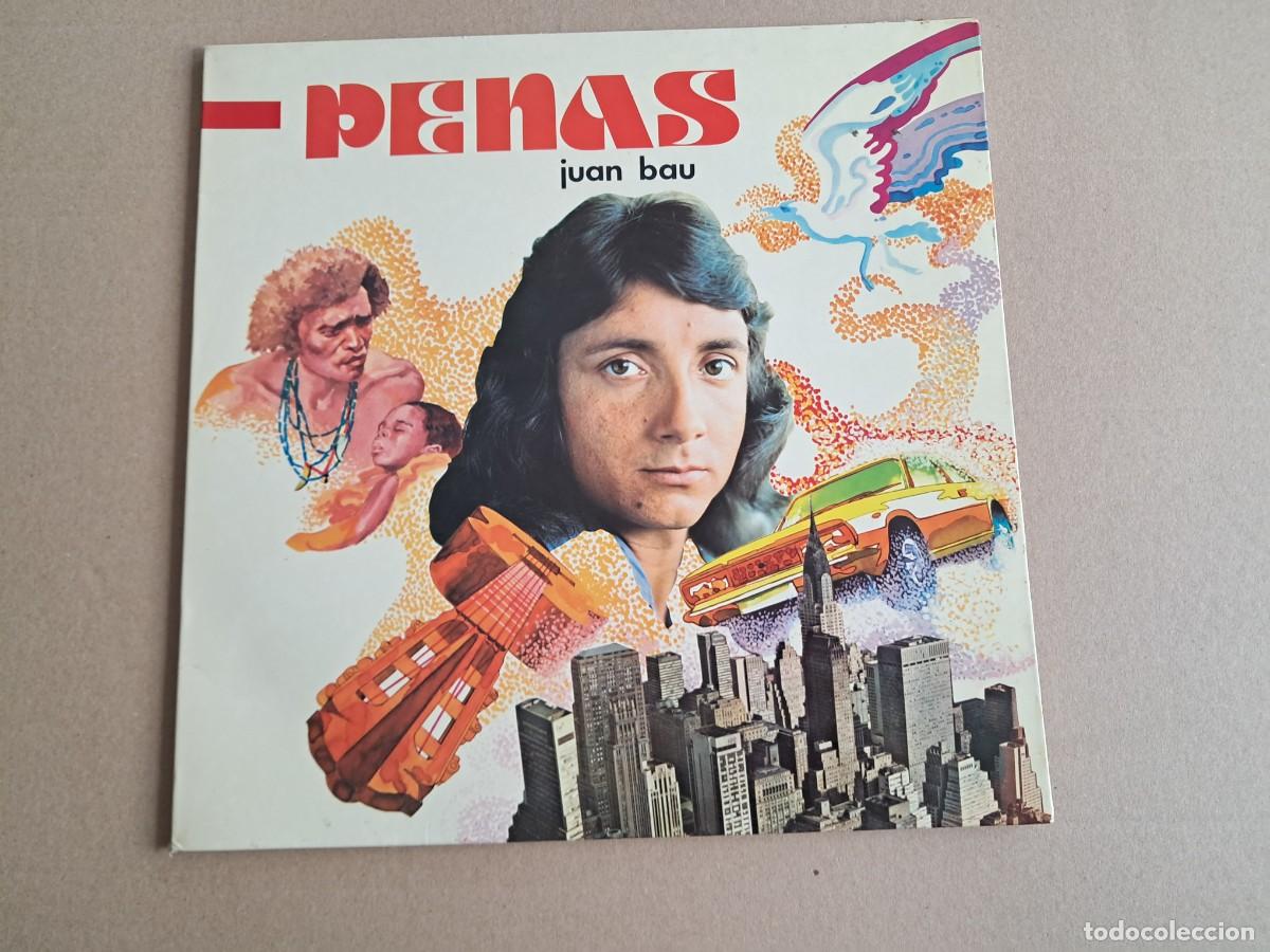 Discos de vinilo: JUAN BAU - PENAS LP GATEFOLD 1975 - Foto 4