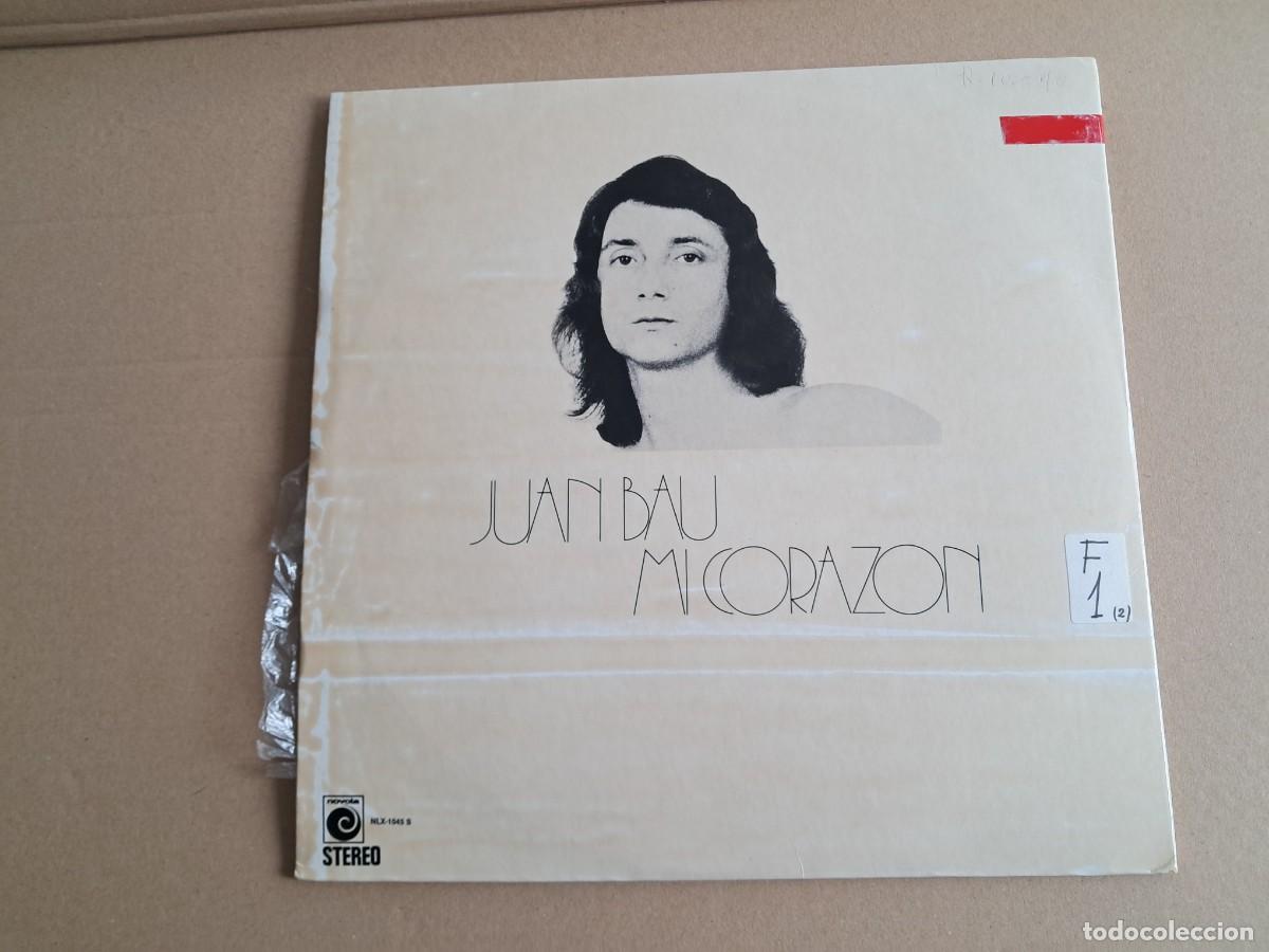 Discos de vinilo: JUAN BAU - MI CORAZON LP GATEFOLD 1974 - Foto 6