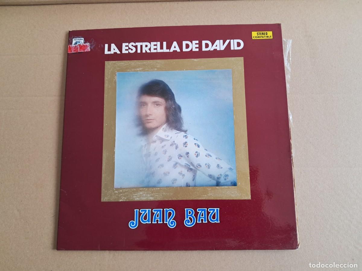Discos de vinilo: JUAN BAU - LA ESTRELLA DE DAVID GATEFOLD 1973 - Foto 1