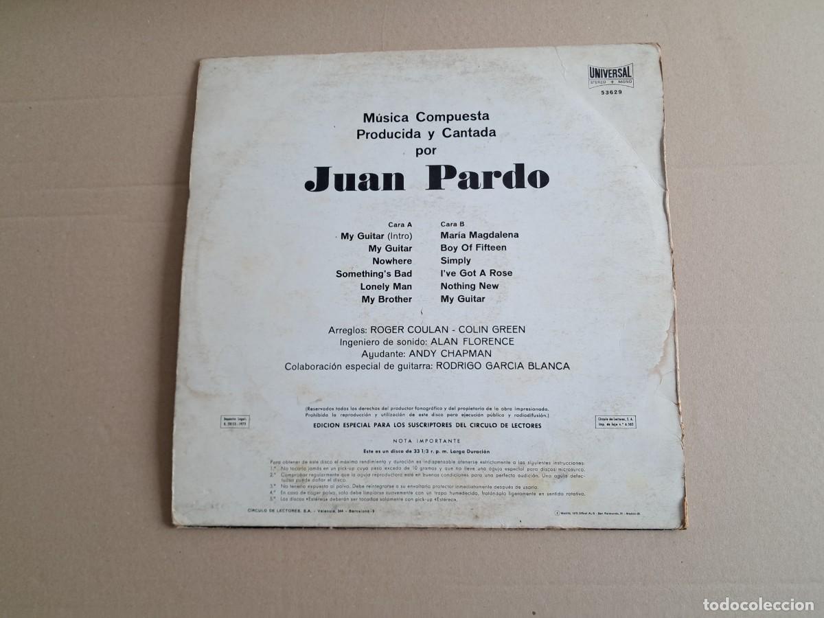 Discos de vinilo: JUAN PARDO - MY GUITAR LP 1973 - Foto 5