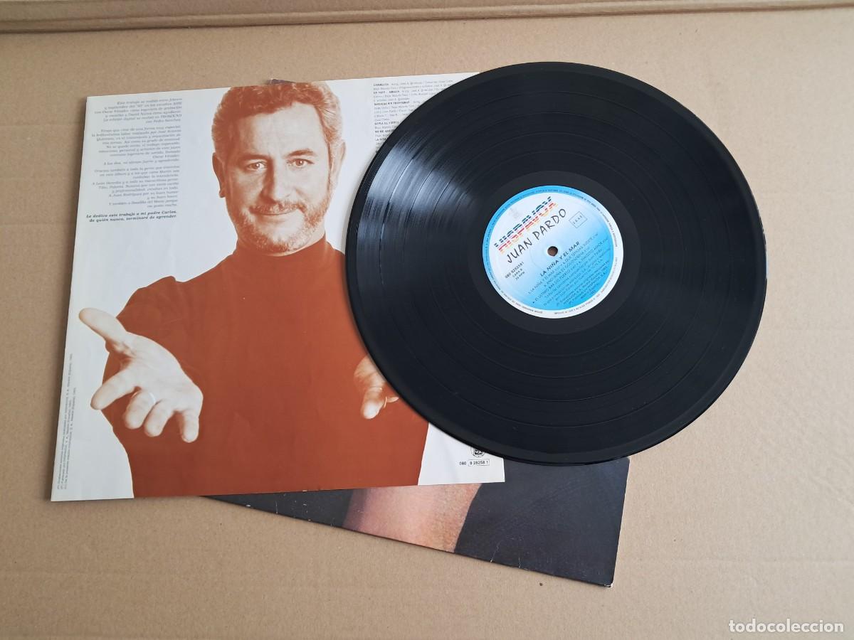 Discos de vinilo: JUAN PARDO - LA NI&Ntilde;A Y EL MAR LP 1993 - Foto 2