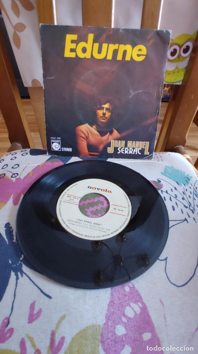Discos de vinilo: JOAN MANUEL SERRAT-SINGLE EDURNE