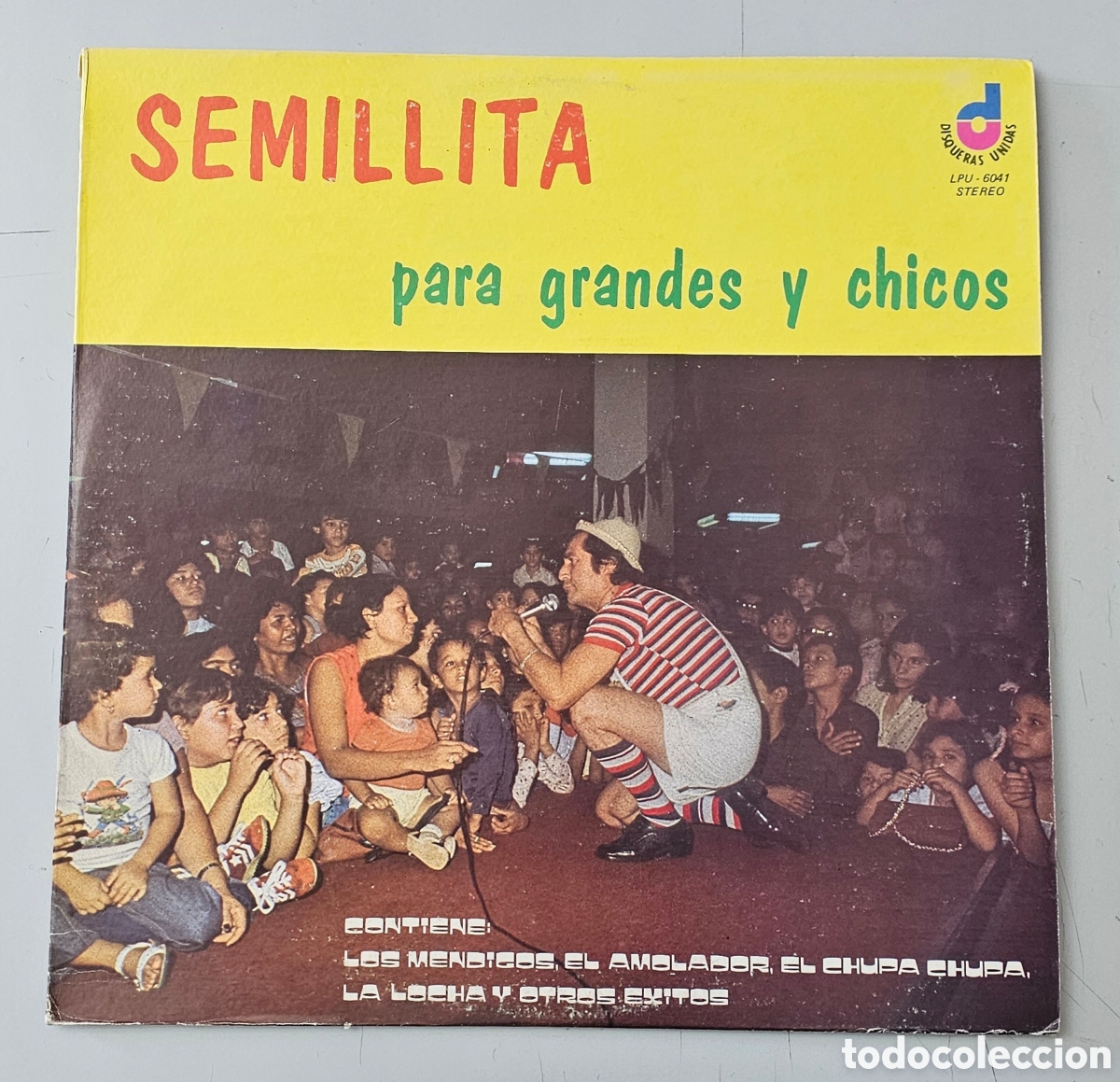 Discos de vinilo: LP SEMILLITA - Para grandes y chicos (Venezuela - Disqueras Unidas - 1980) Kids Childrens MUY RARO