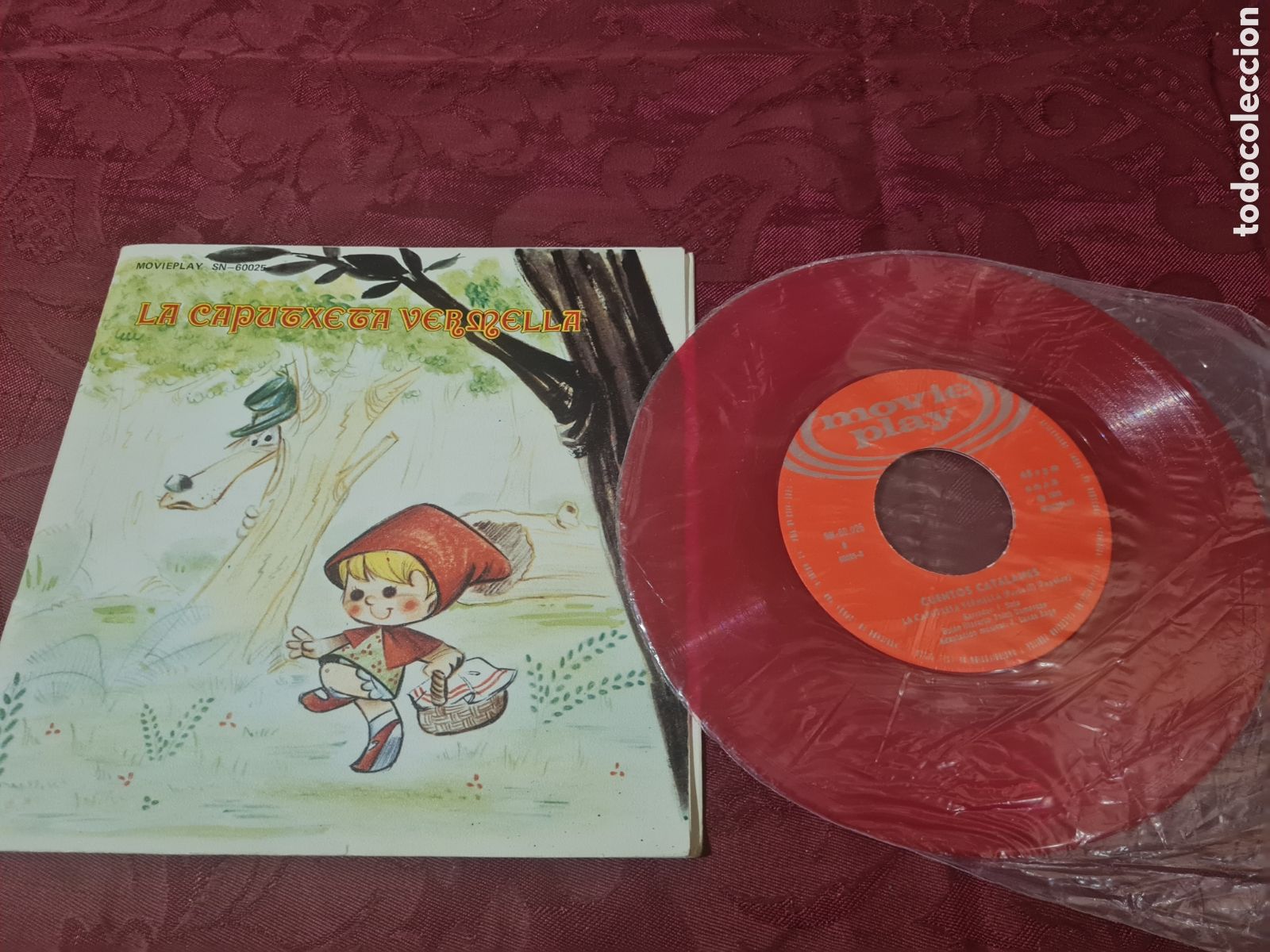 Discos de vinilo: Disco LA Capuxeta Vermella single