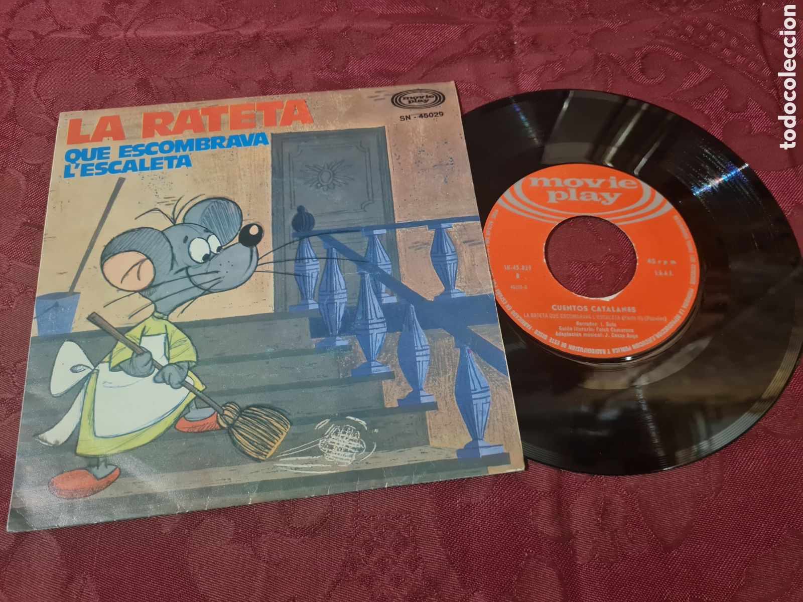 Discos de vinilo: LA RATETA QUE ESCOMBRAVA L'ESCALETA