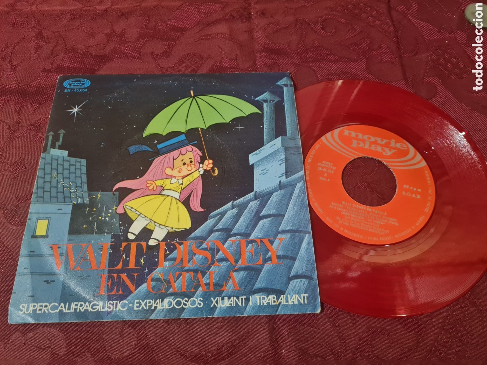 Discos de vinilo: WALT DISNEY EN CATALA SINGELS