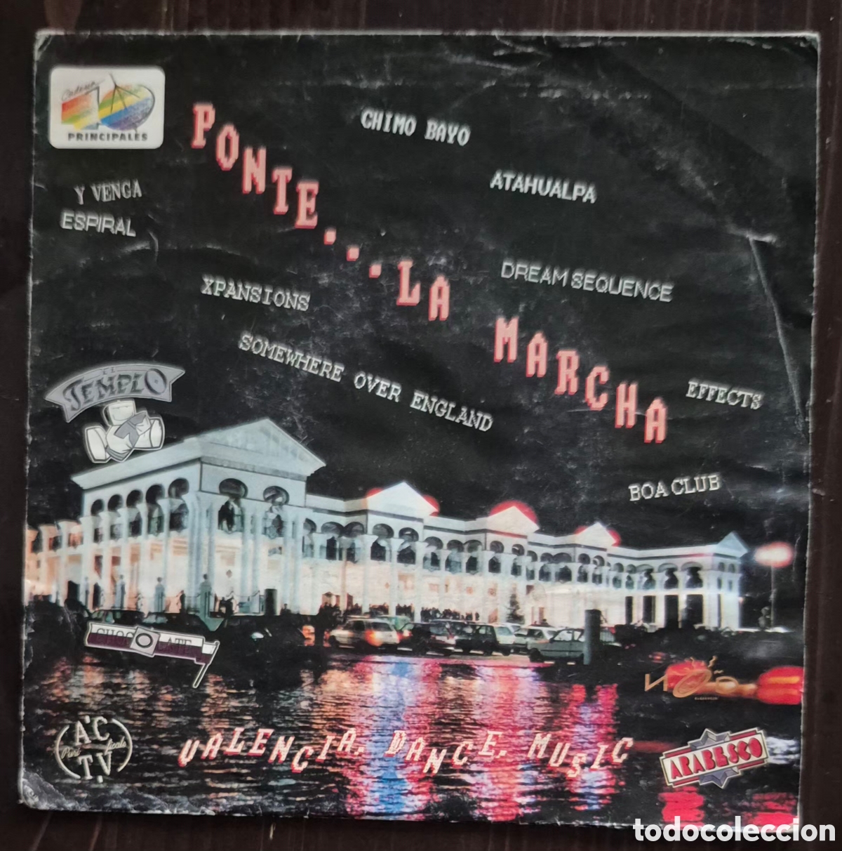 Discos de vinilo: SINGLE SIDED- VARIOS - PONTE... LA MARCHA - 1991 ESPA&Ntilde;A (PROMO)