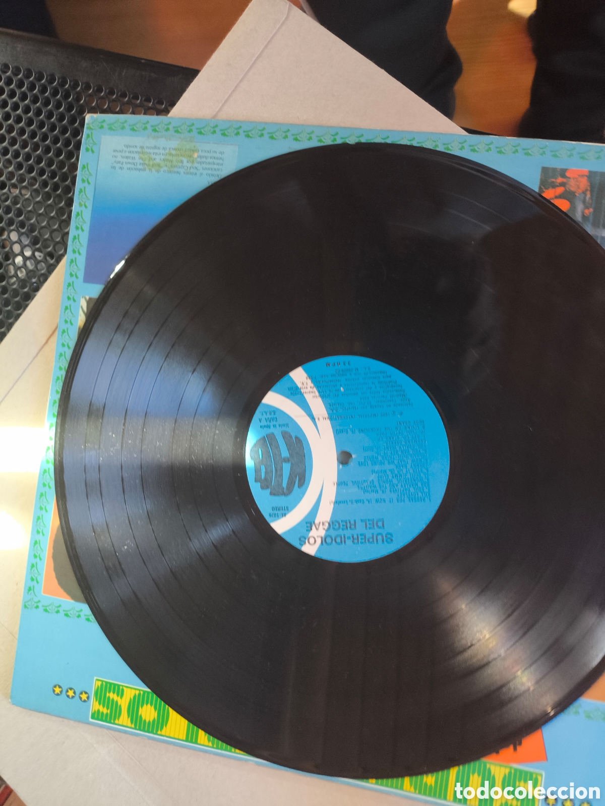 Discos de vinilo: Super-idolos del reggae.lote.S.n.163