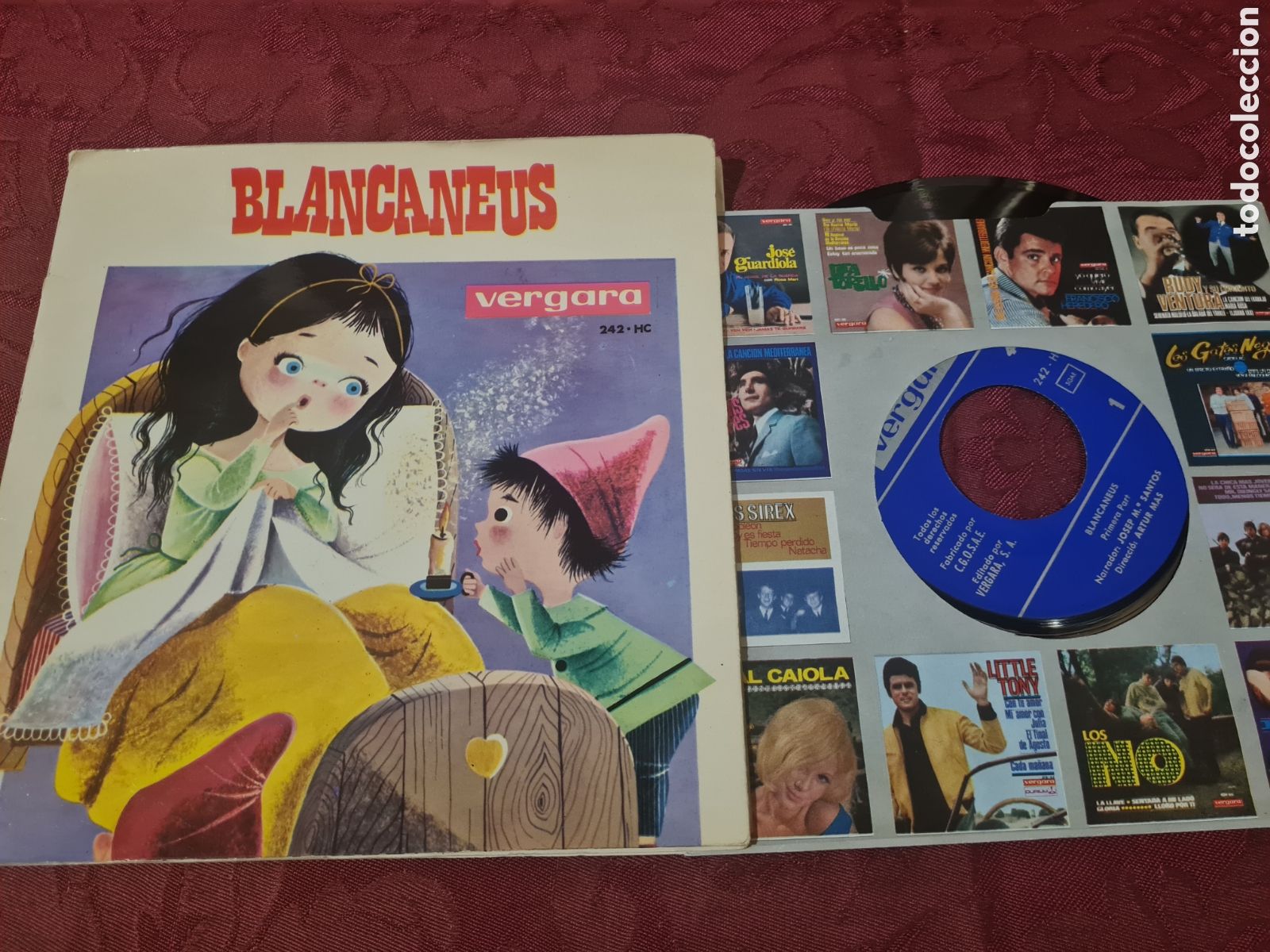 Discos de vinilo: Singels BLANCANEUS (VERGARA A&Ntilde;OS 60)