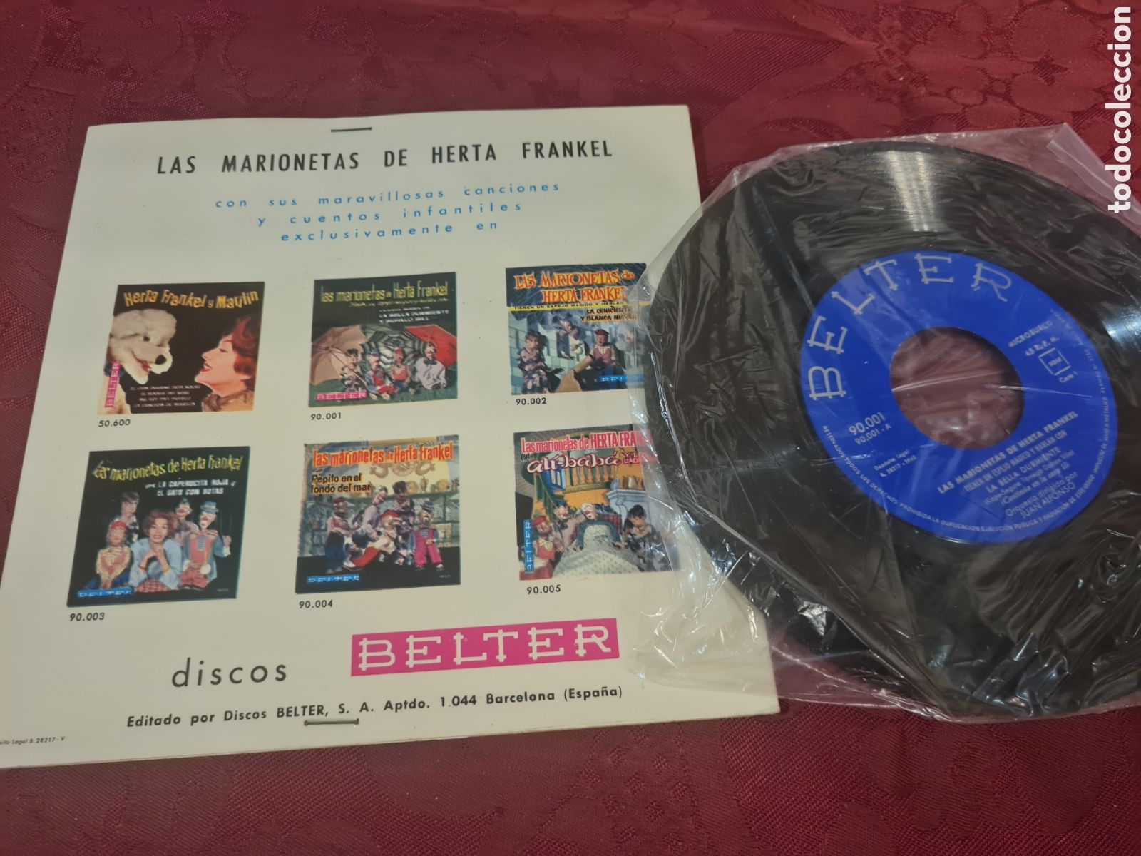Discos de vinilo: Las marionetas de Herta Frankel - Foto 6