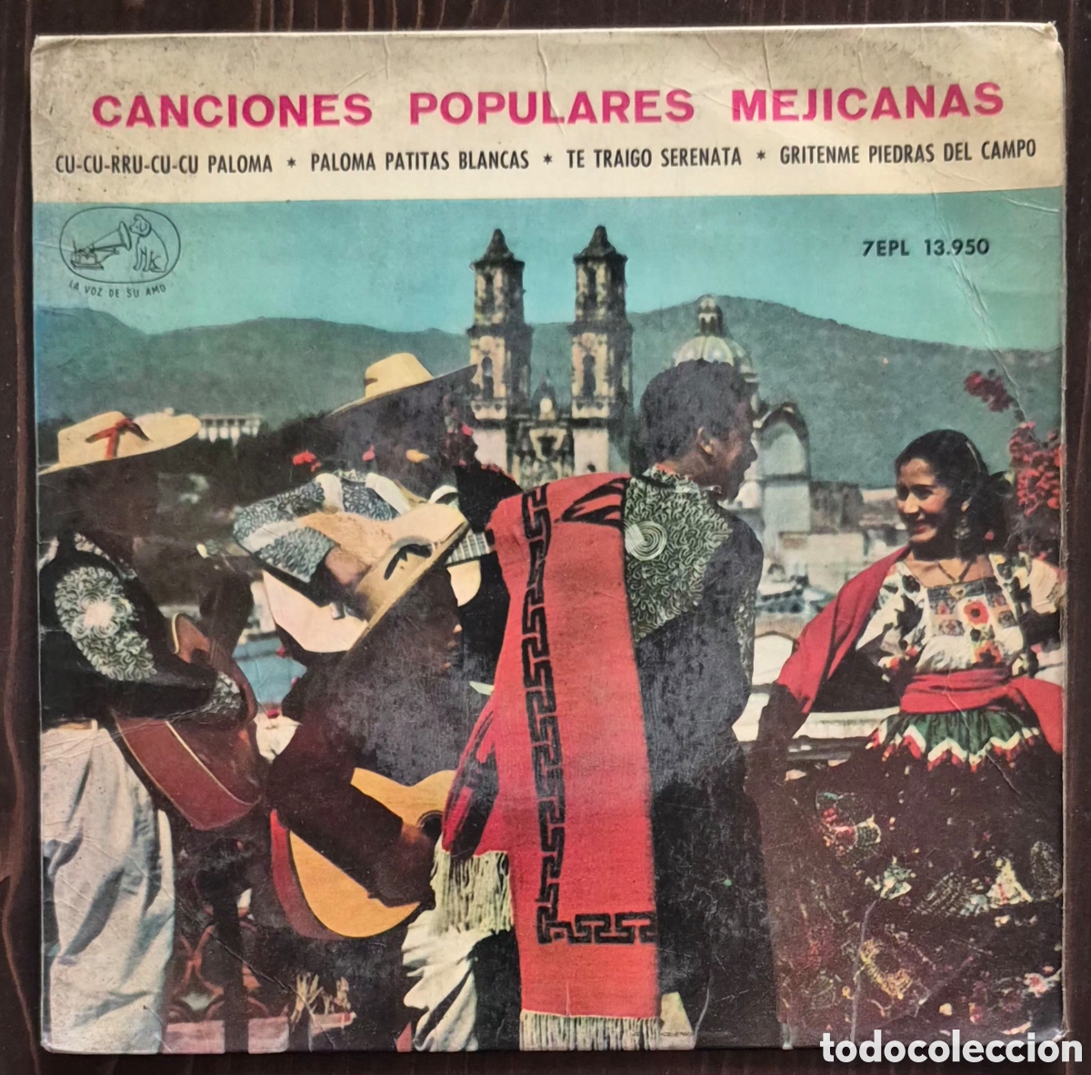 Discos de vinilo: EP - VARIOS - CANCIONES POPULARES MEJICANAS - 1963 ESPA&Ntilde;A