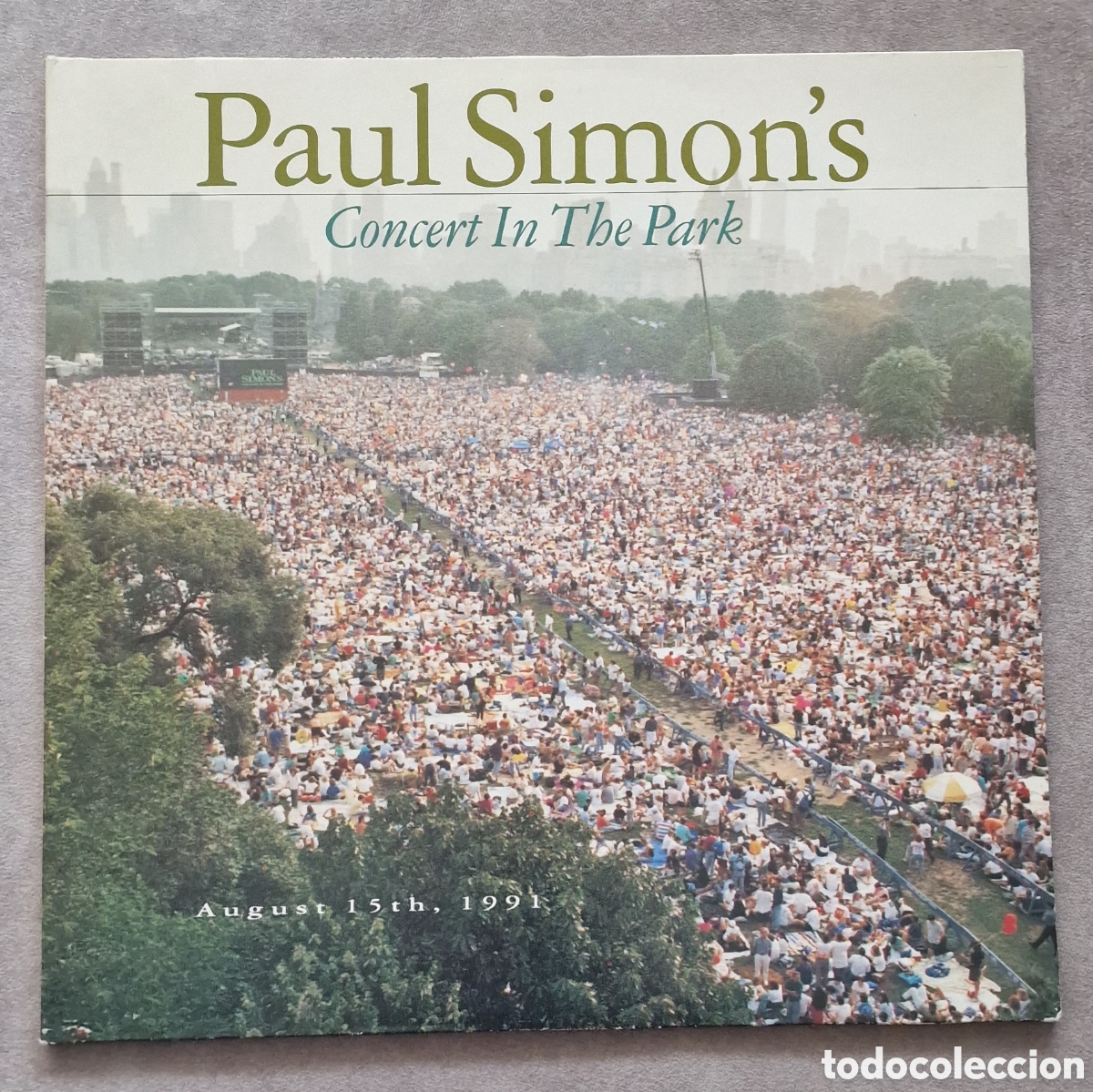 Discos de vinilo: Doble Lp. PAUL SIMON. CONCERT IN THE PARK