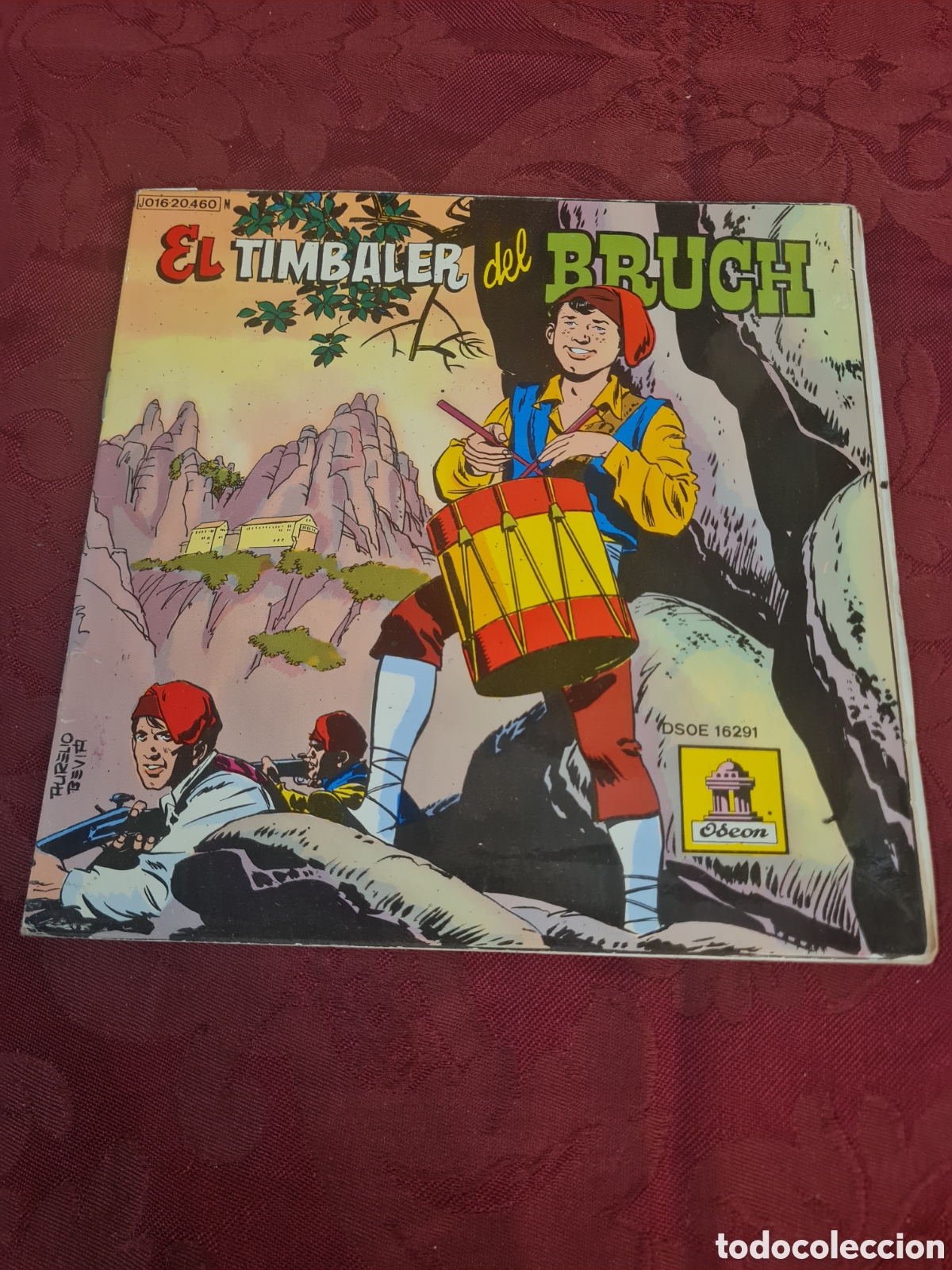 Disques de vinyle: Singels TIMBALER del BRUCH ( AURELIO BEVIA vi&ntilde;etas) disco c&oacute;mic a&ntilde;o 1959