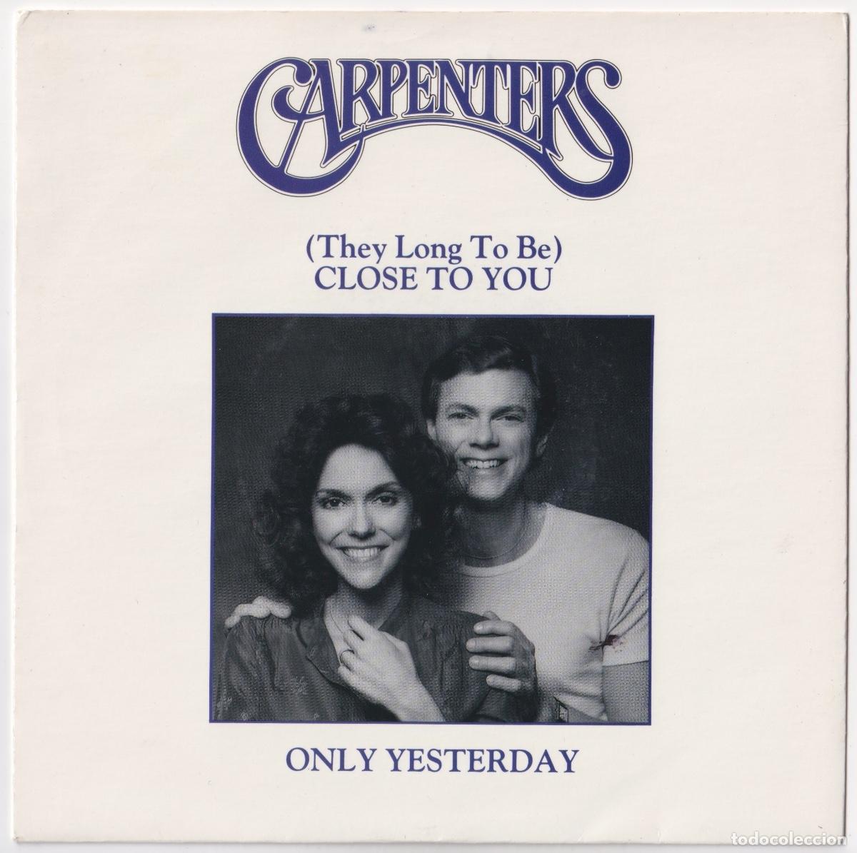 Discos de vinilo: THE CARPENTERS - Close to you - Only yesterday (Made in the UK)