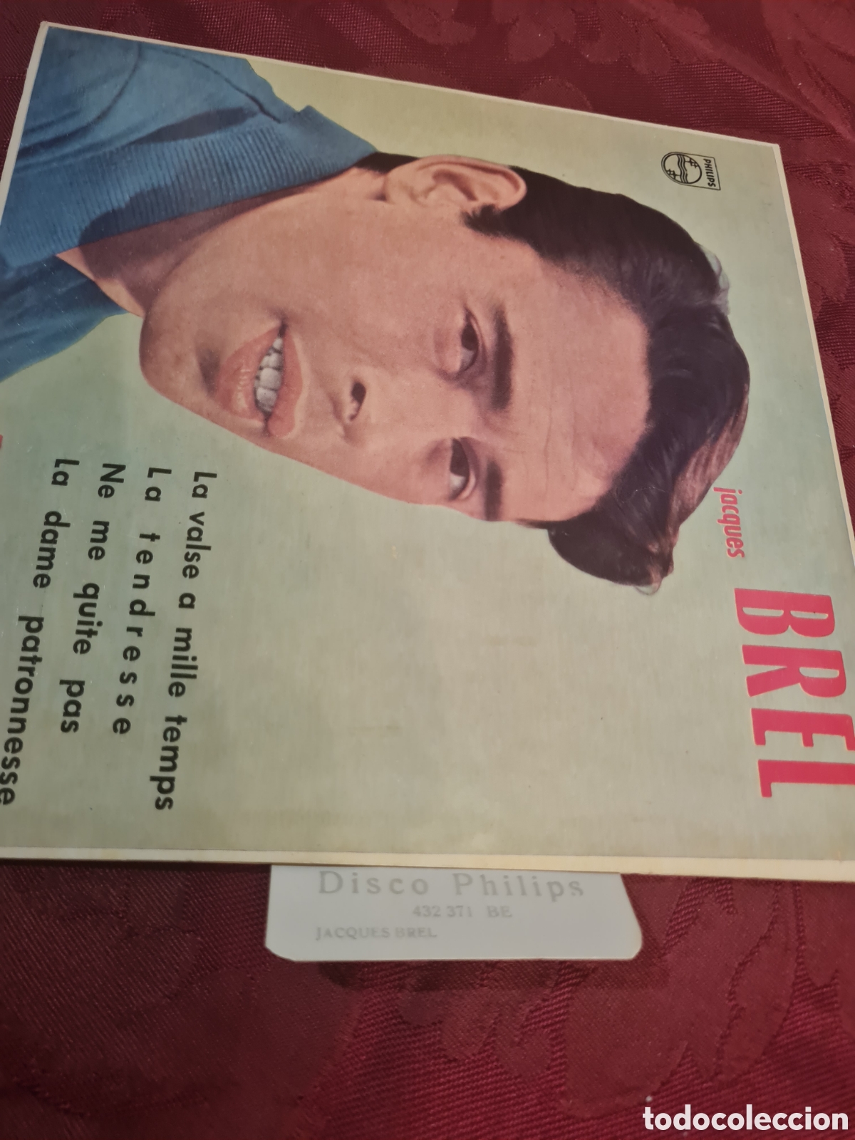 Discos de vinilo: Jaques BREL SINGELS A&Ntilde;OS 60 - Foto 5