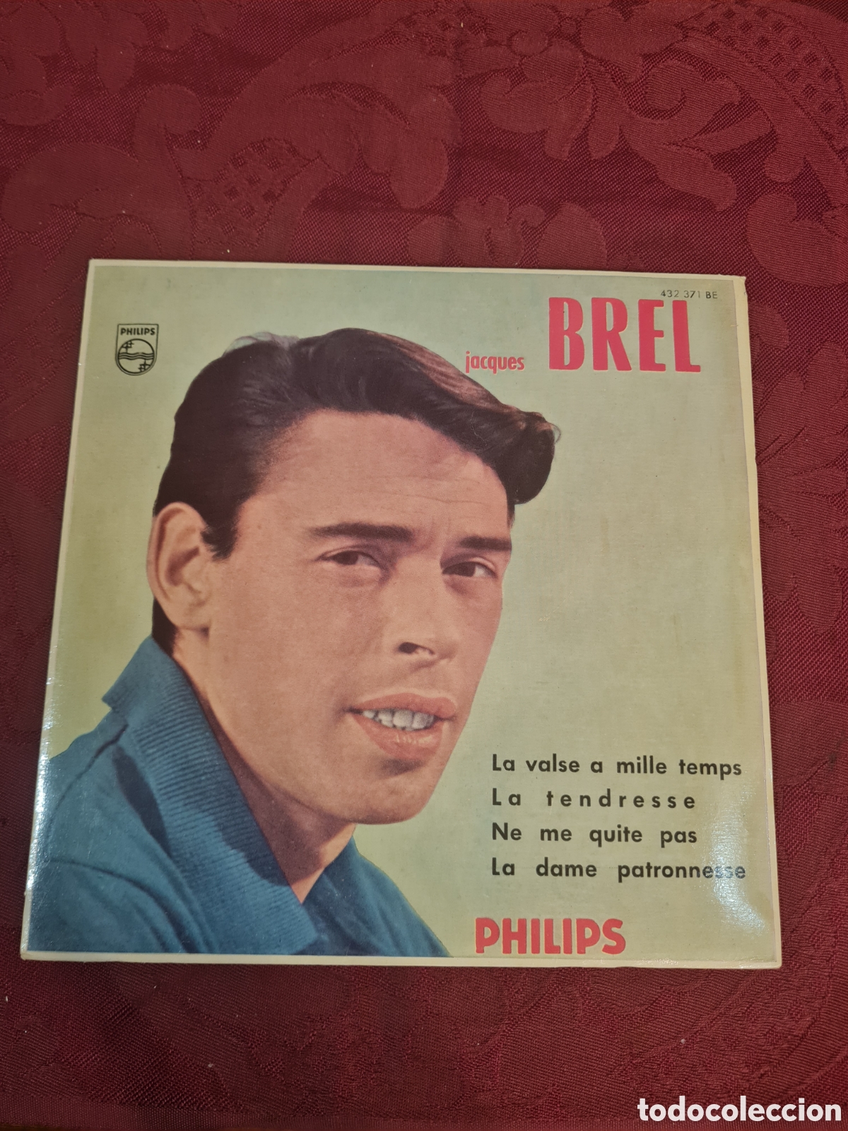 Discos de vinilo: Jaques BREL SINGELS A&Ntilde;OS 60