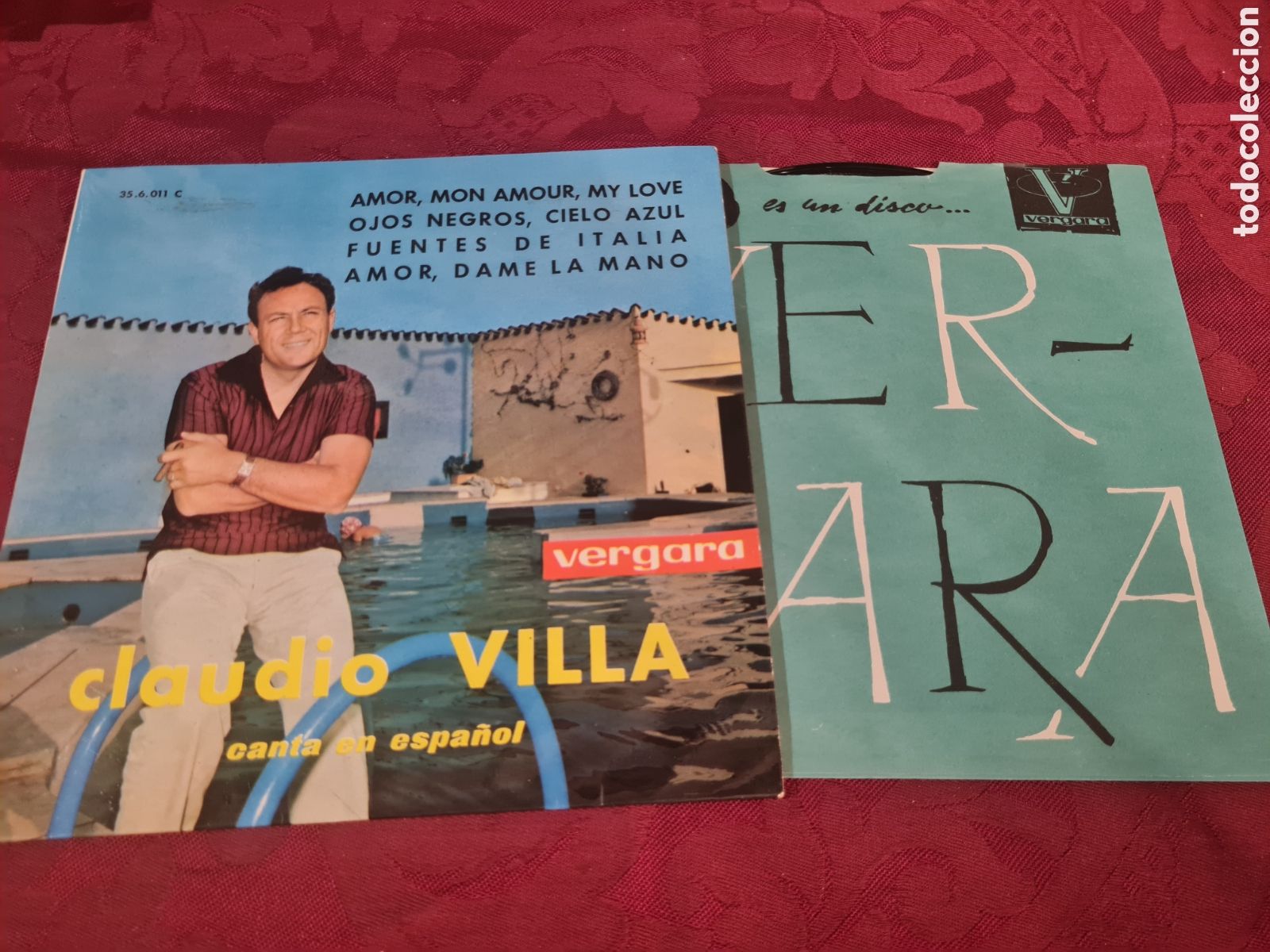 Dischi in vinile: Claudio Villa canta en espa&ntilde;ol