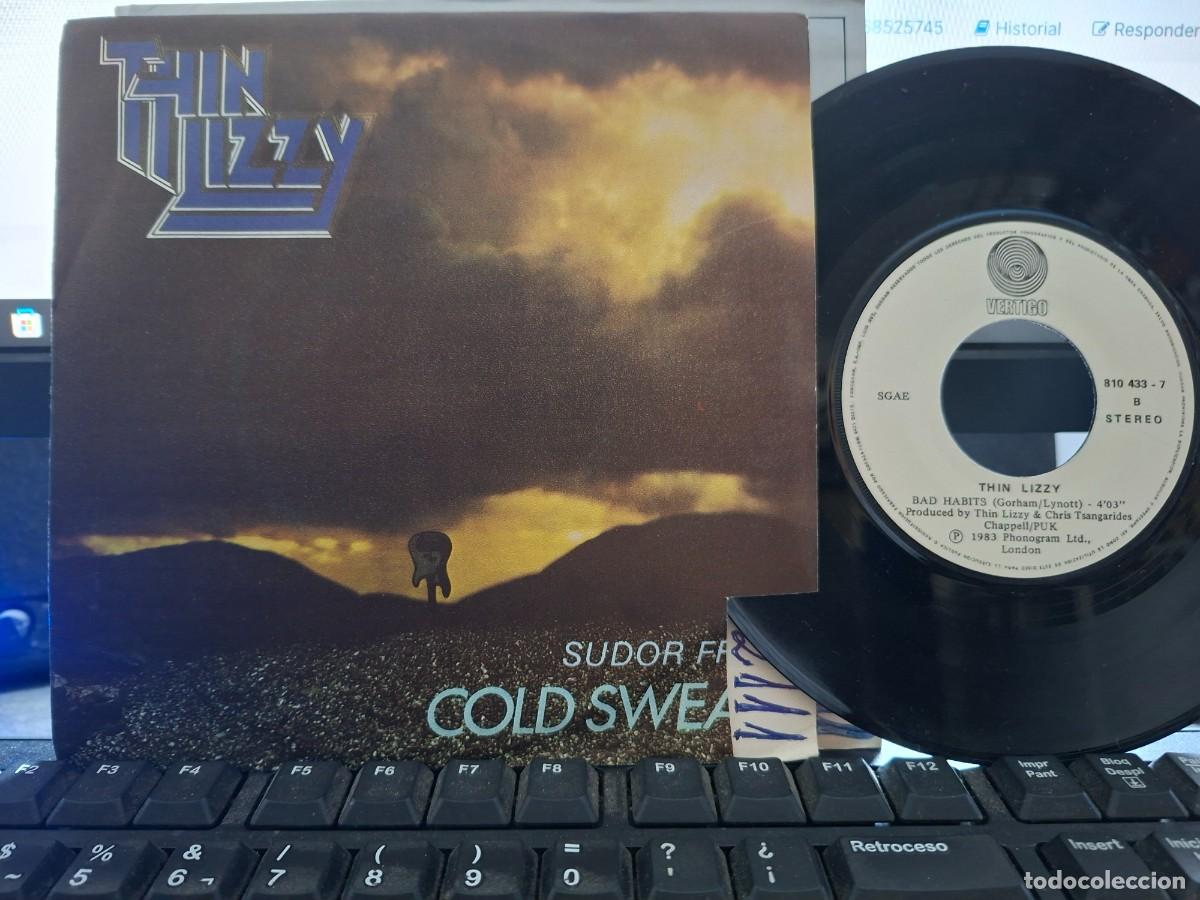 Discos de vinilo: THIN LIZZY - COLD SWEAT - SINGLE DE VINILO ESPA&Ntilde;OL - C- 59