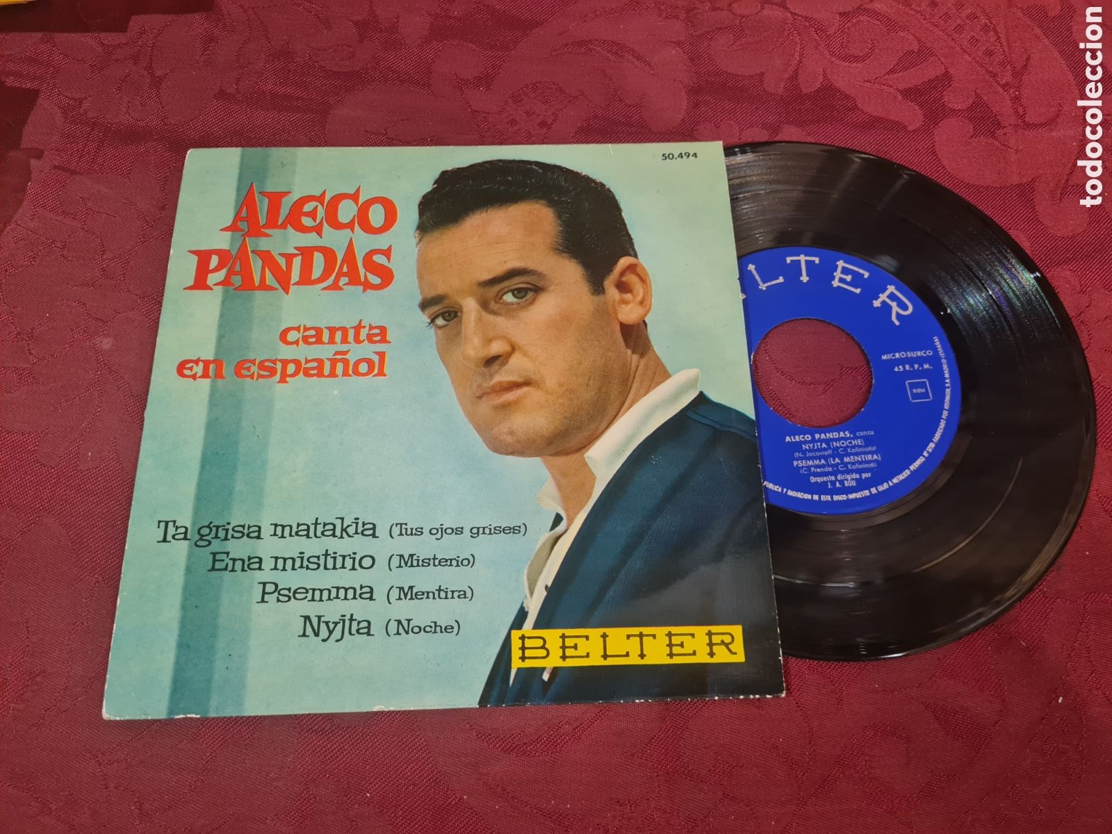 Disques de vinyle: ALECO PANDAS canta en espa&ntilde;ol