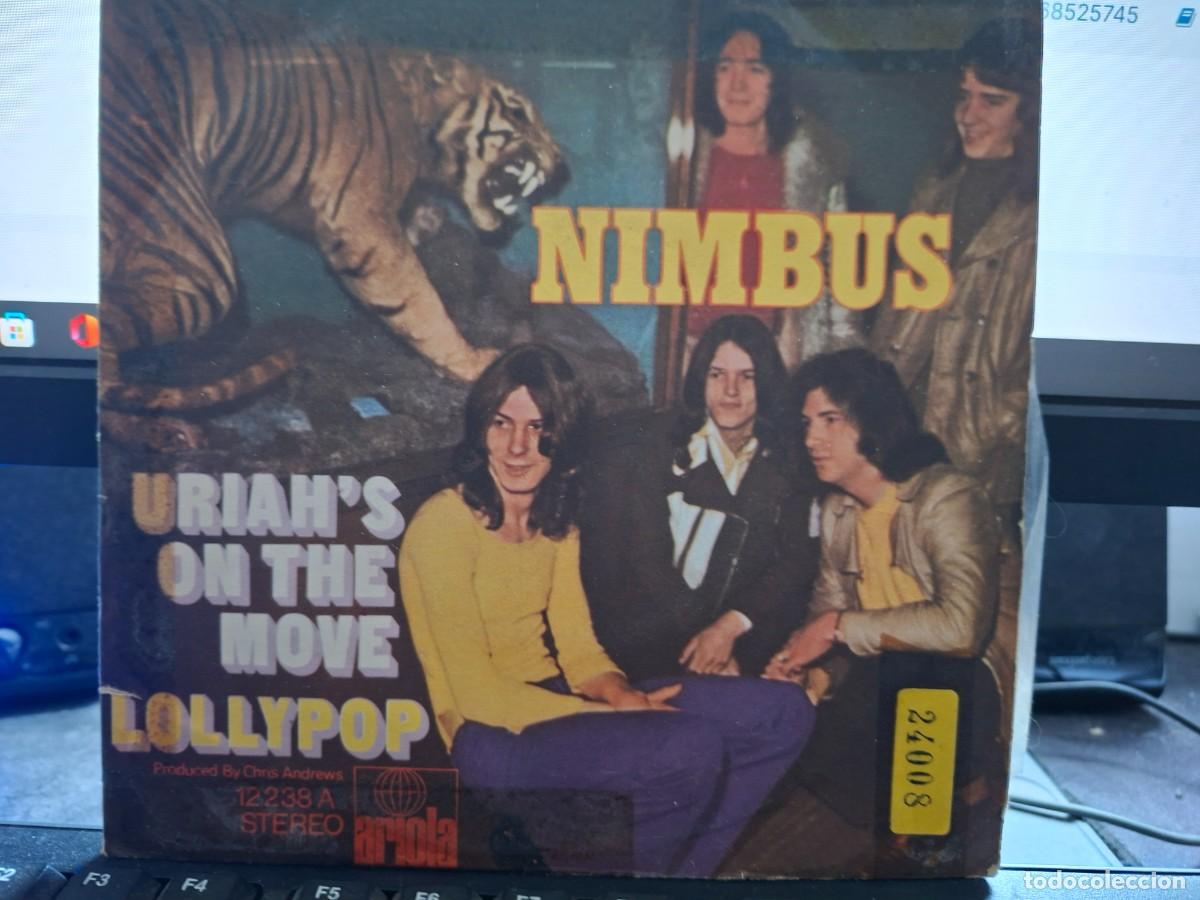 Disques de vinyle: NIMBUS - URIAH'S 0N THE MOVE - SINGLE DE VINILO ESPA&Ntilde;OL DE VINILO - C- 59