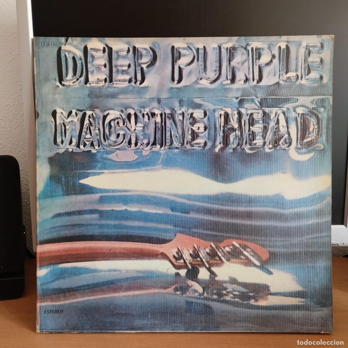 Discos de vinilo: LP Gatefold,Deep Purple - Machine Head (LP, Album, Gat) 1972 Espa&ntilde;a