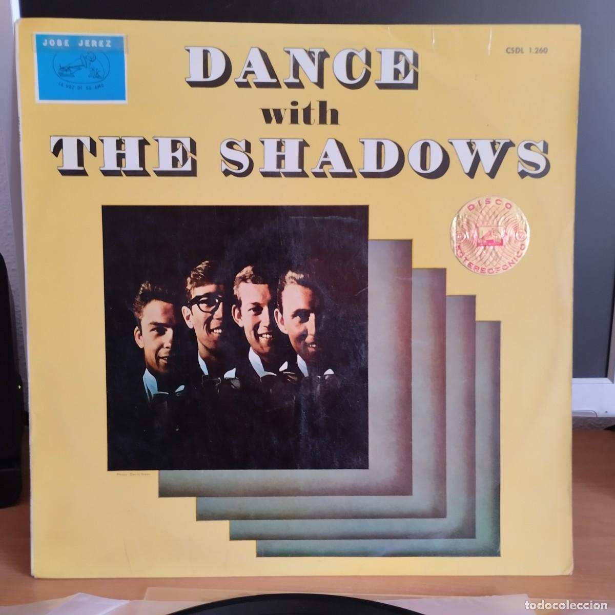 Discos de vinilo: LP antiqu&iacute;simo The Shadows - Dance With The Shadows ,1964 Espa&ntilde;a