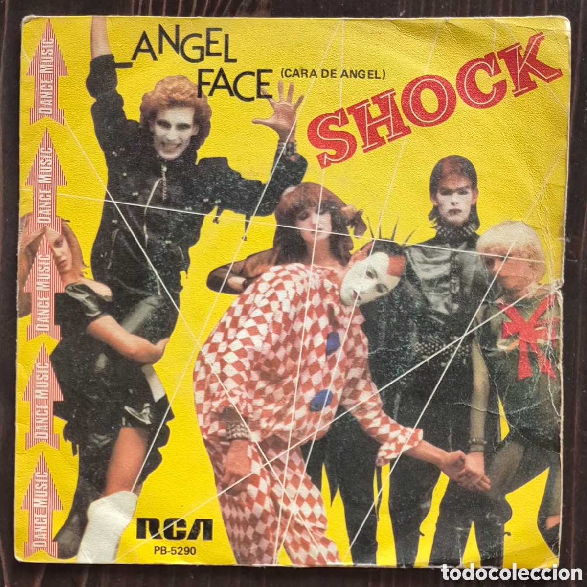 Discos de vinilo: SINGLE - SHOCK - ANGEL FACE - 1980 ESPA&Ntilde;A