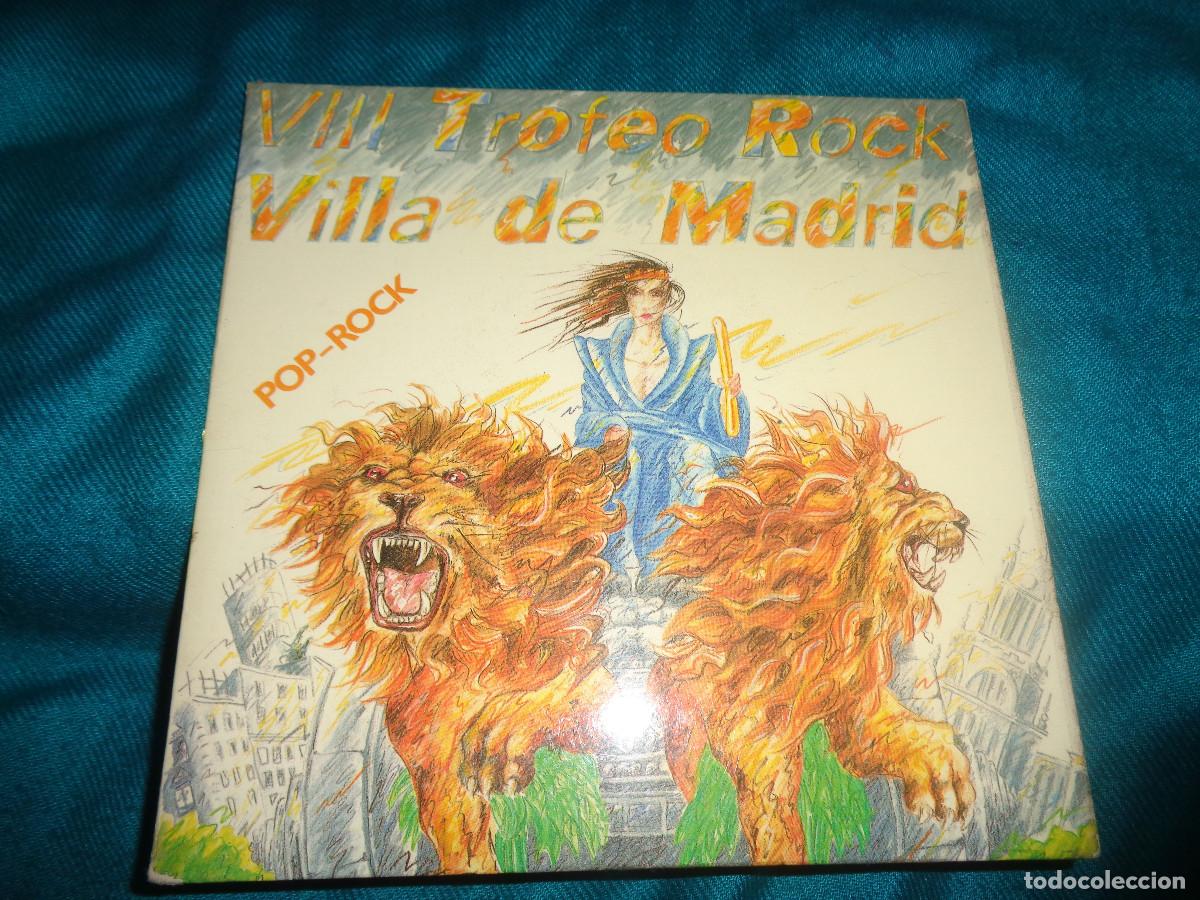 Discos de vinilo: COMMANDO 9 MM. ODIO EN SUDAMERICA / JOHNY COGE SUBFUSIL. VIII TROFEO ROCK VILLA MADRID. IMPECA