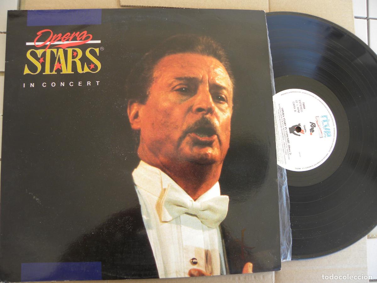 Discos de vinilo: ALFREDO KRAUS -OPERA STARS IN CONCERT -DOBLE LP 1990 -PEDIDO MINIMO 3 EUROS