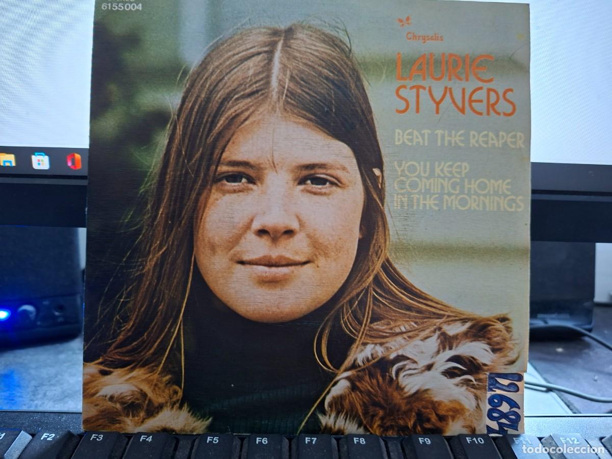 Discos de vinilo: LAURIE STYVERS - BEAT THE REAPER - SINGLE ESPA&Ntilde;OL DE VINILO - C- 44