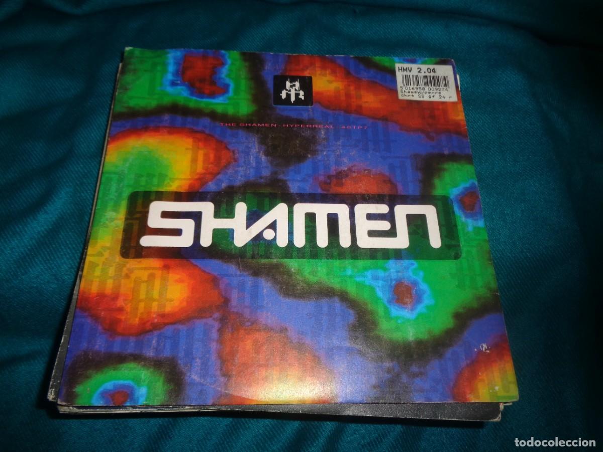 Discos de vinilo: THE SHAMEN. HYPERREAL. ONE LITTLE INDIAN, 1991. EDC. UK. IMPECABLE(#M)