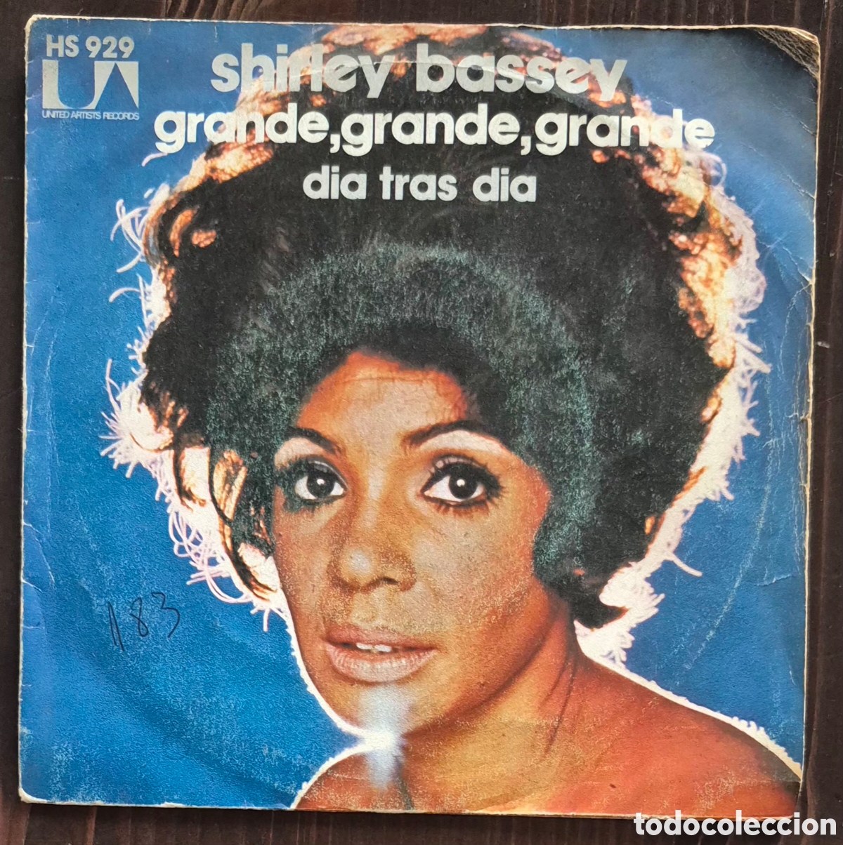 Discos de vinilo: SINGLE - SHIRLEY BASSEY - GRANDE, GRANDE, GRANDE - 1973 ESPA&Ntilde;A