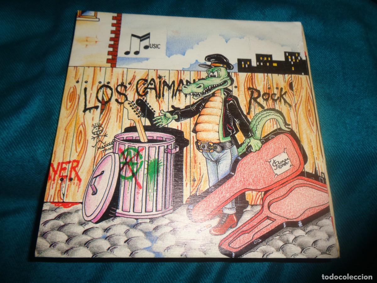 Discos de vinilo: LOS CAIMANES. ADIOS CRISTINE / TODO ESTA BIEN. CAMBAYA, 1989. IMPECABLE