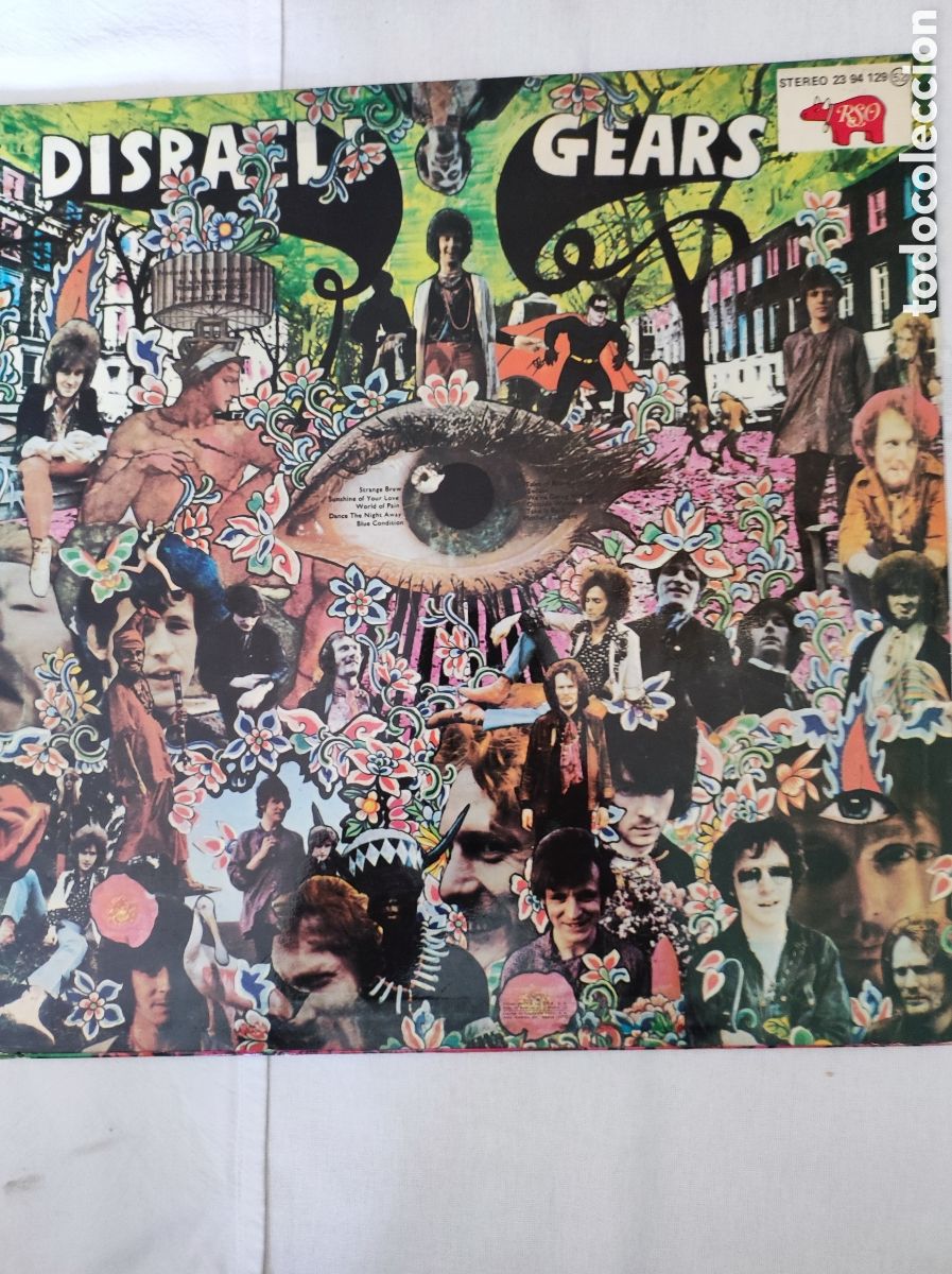 Discos de vinilo: CREAM - DISRAELI GEARS - Foto 2