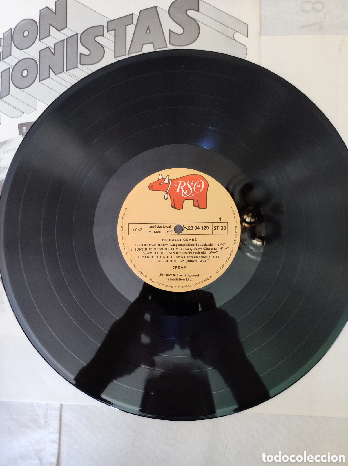 Discos de vinilo: CREAM - DISRAELI GEARS - Foto 3