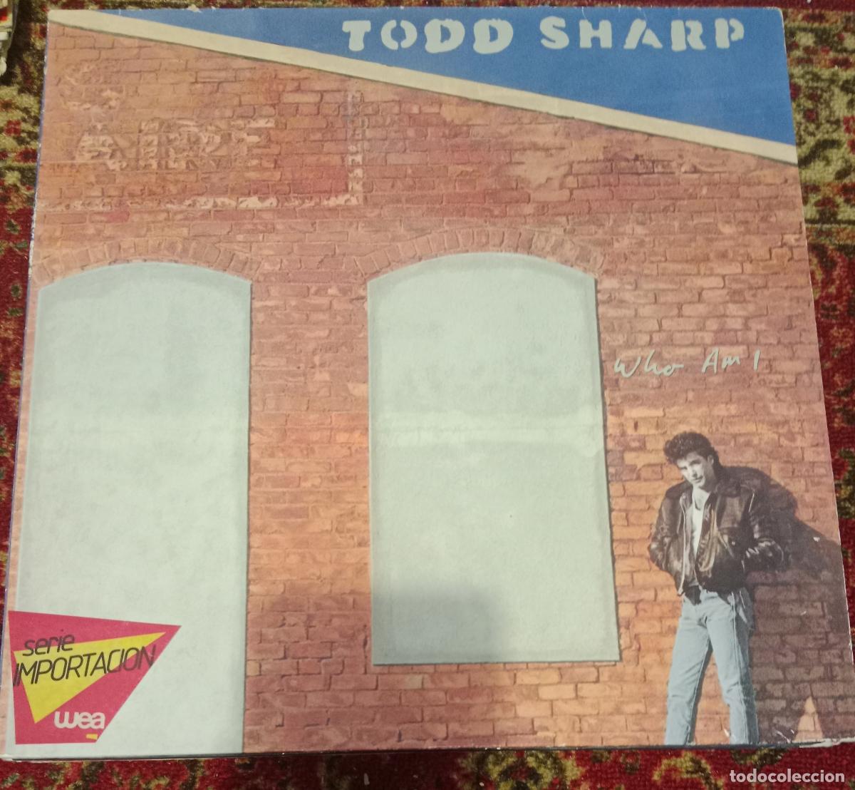 Discos de vinilo: Todd Sharp &ndash; Who Am I Lp Europa 1986