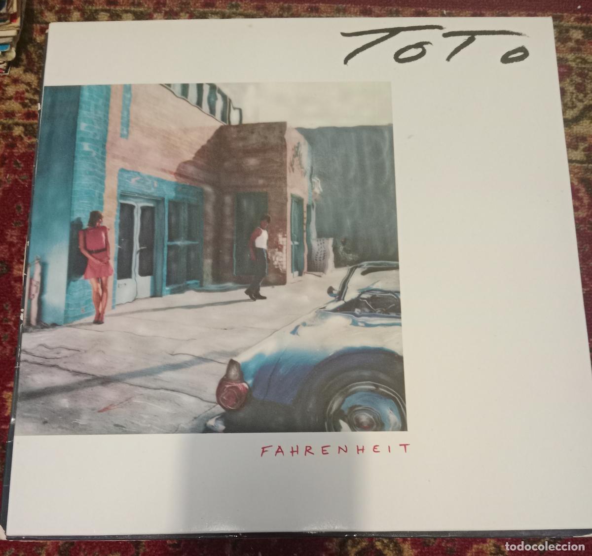 Discos de vinilo: Toto &ndash; Fahrenheit Lp Espa&ntilde;a 1986