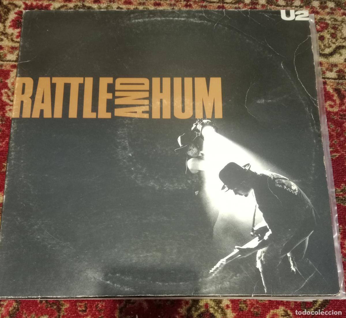 Discos de vinilo: U2 - Rattle andhum Doble Lp Espa&ntilde;a 80s