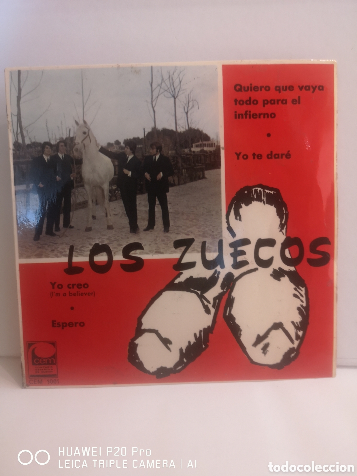 Discos de vinilo: SINGLE GRUPO LOS ZUECOS