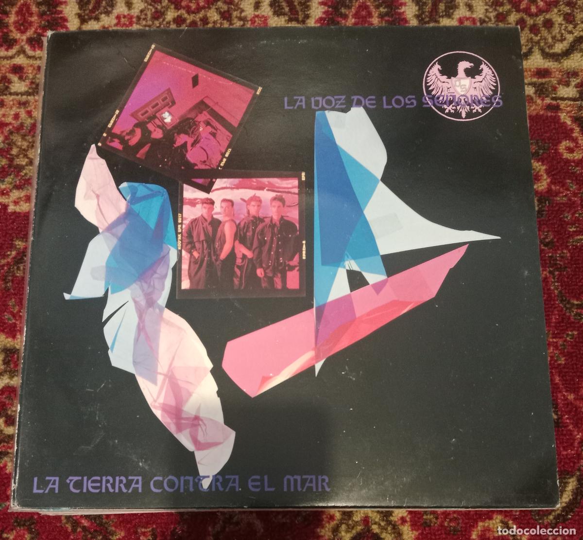 Discos de vinilo: La Voz De Los Se&ntilde;ores &ndash; La Tierra Contra El Mar Lp Espa&ntilde;a 1986