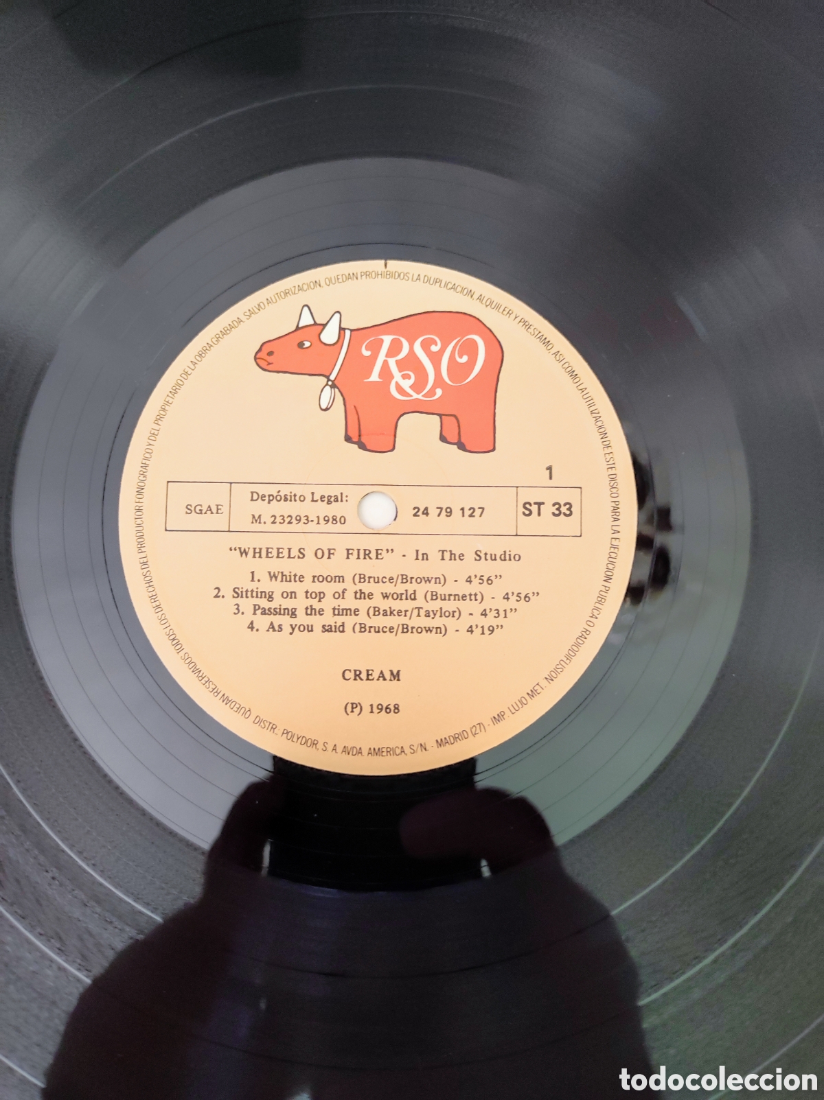 Discos de vinilo: CREAM - WHEELS OF FIRE - Foto 4