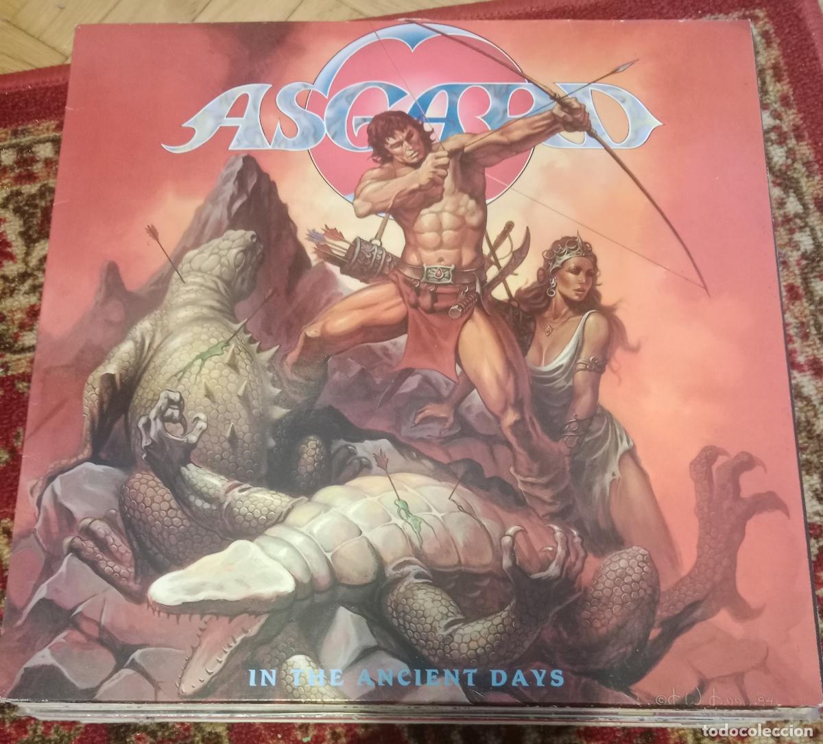 Discos de vinilo: Asgard &ndash; In The Ancient Days Lp Alemania 1986
