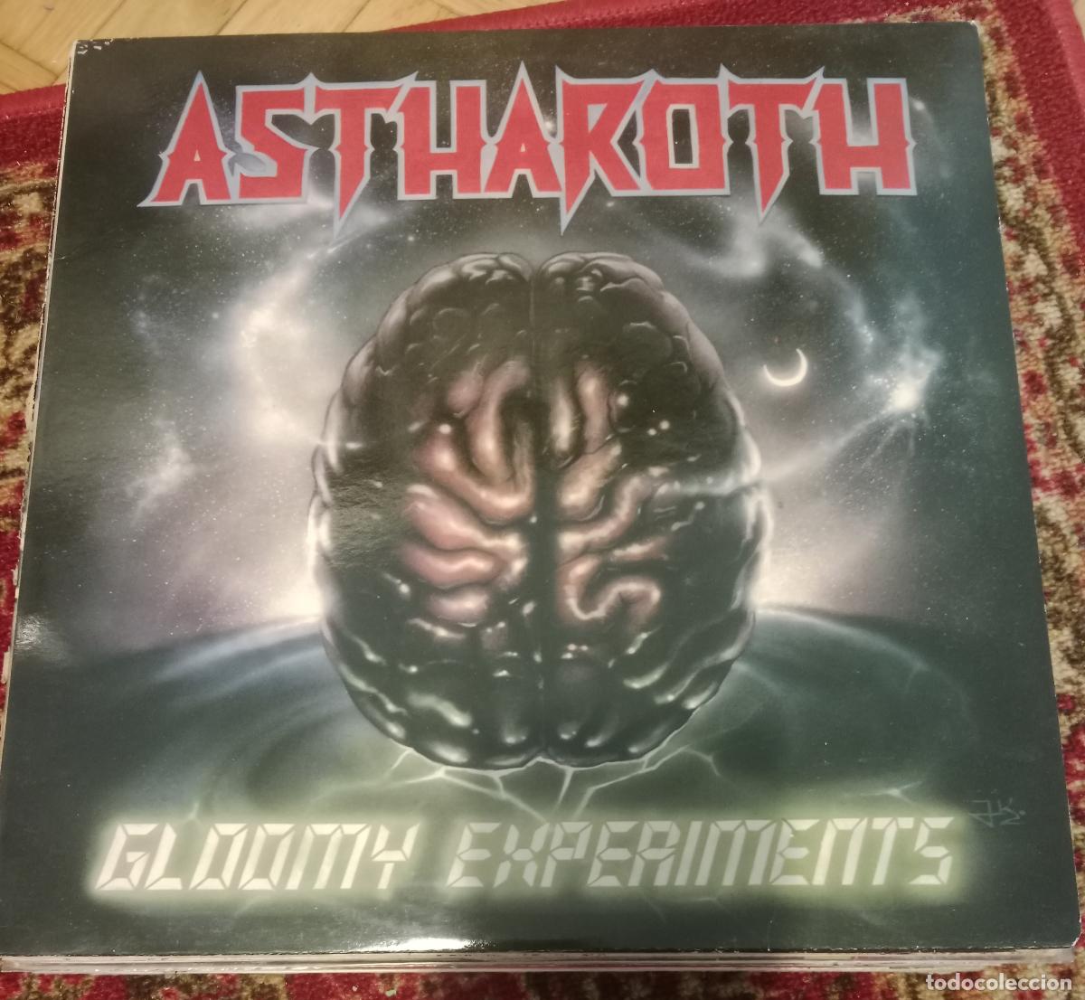 Discos de vinilo: Astharoth &ndash; Gloomy Experiments Lp Italia 1990