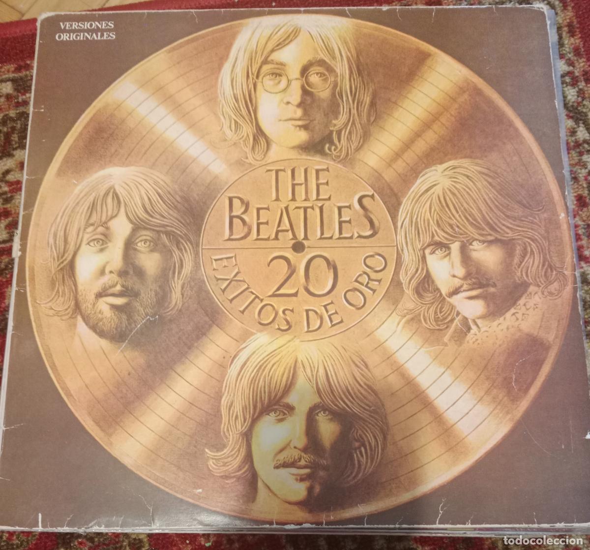Discos de vinilo: The Beatles &ndash; 20 Exitos De Oro Lp Espa&ntilde;a 1979