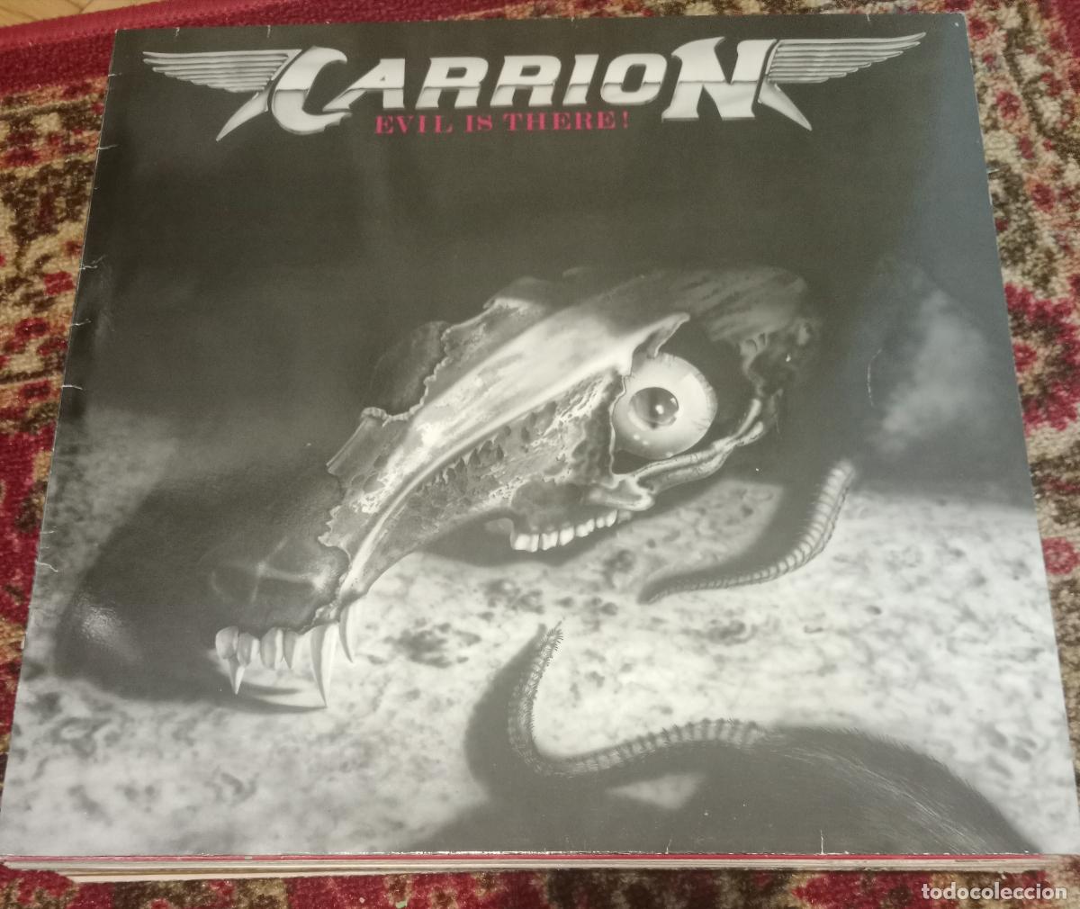 Discos de vinilo: Carrion - Evil is there! Lp Europa original