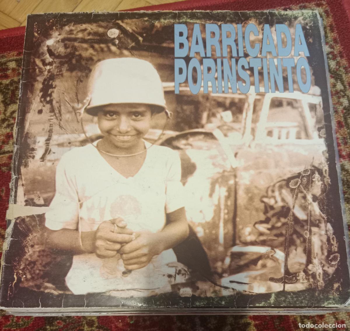 Discos de vinilo: Barricada &ndash; Por Instinto Lp Espa&ntilde;a 1991